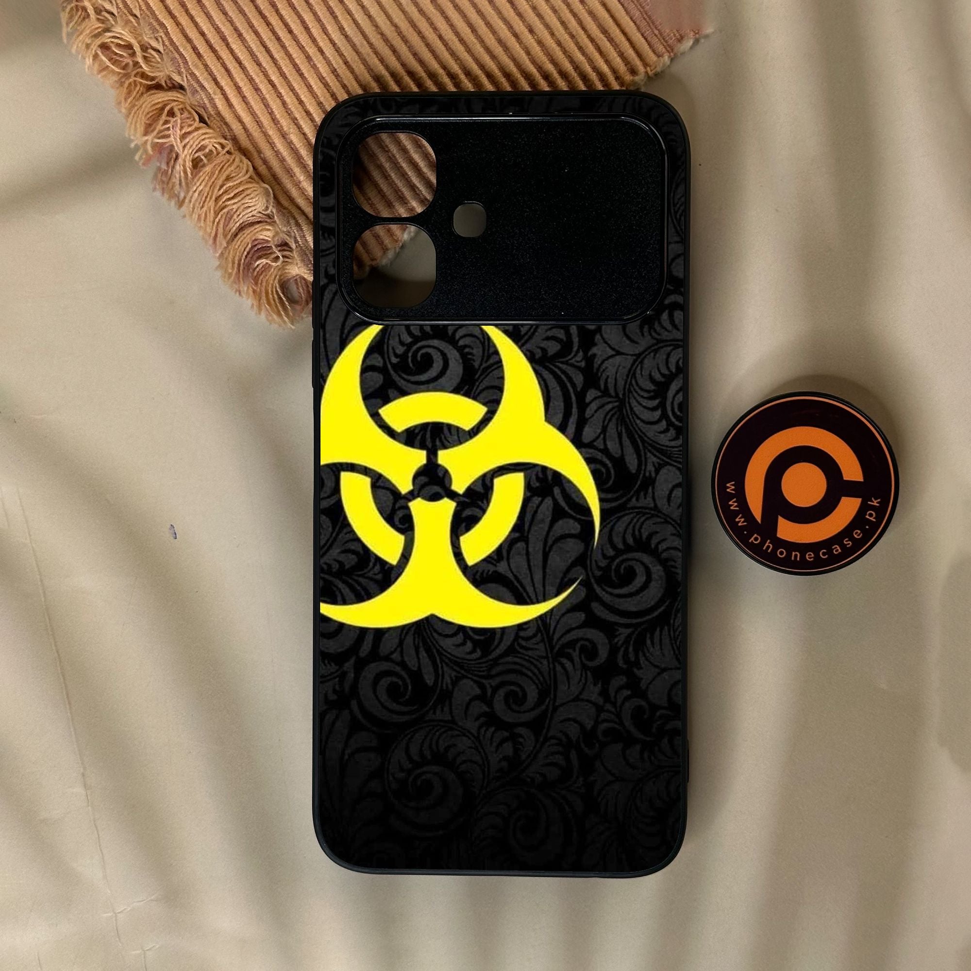Infinix Smart 20 - Biohazard Design 10 - Premium Metal Printed Soft Bumper Shock Proof Case