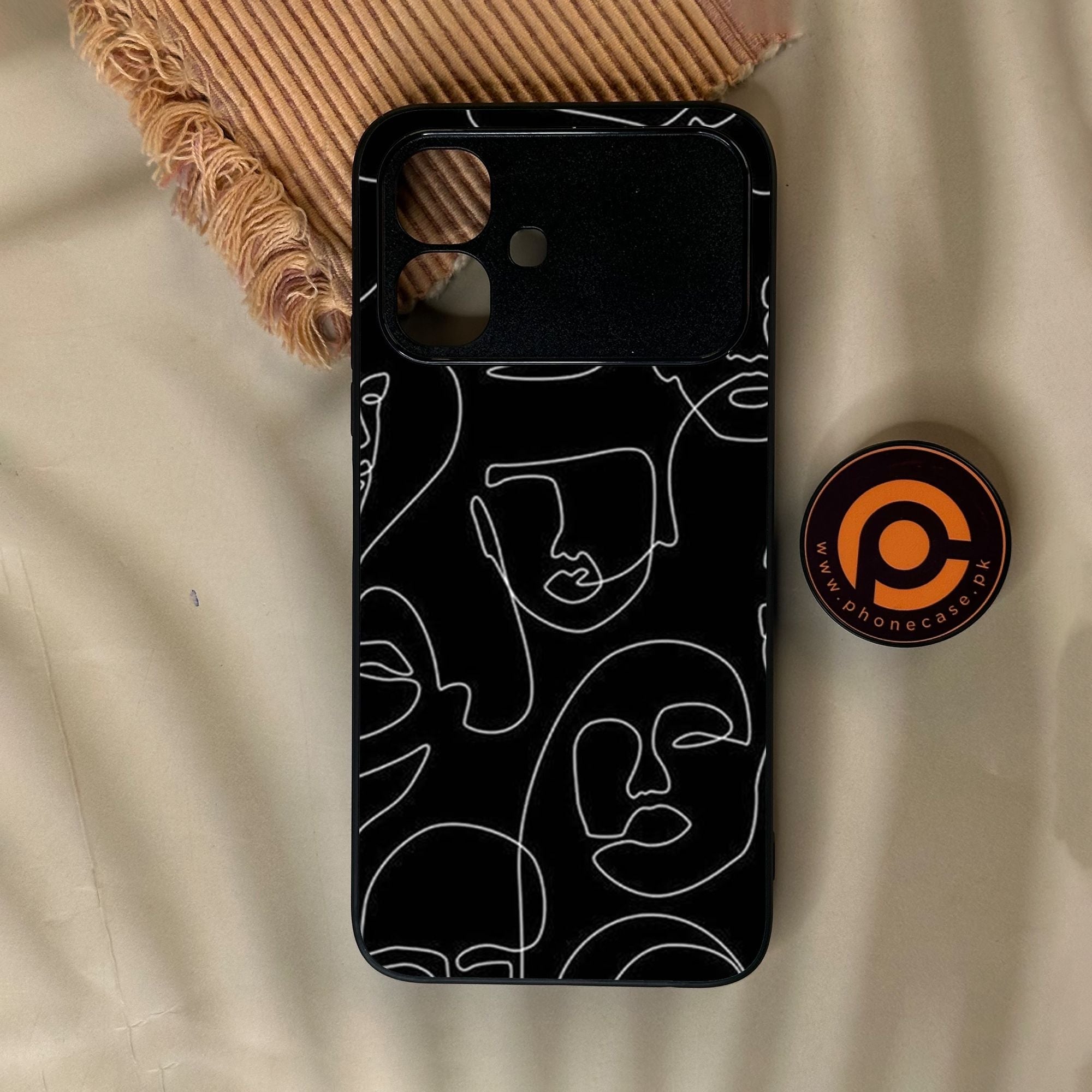 Infinix Smart 20 - Girls Design 4 - Premium Metal Printed Soft Bumper Shock Proof Case