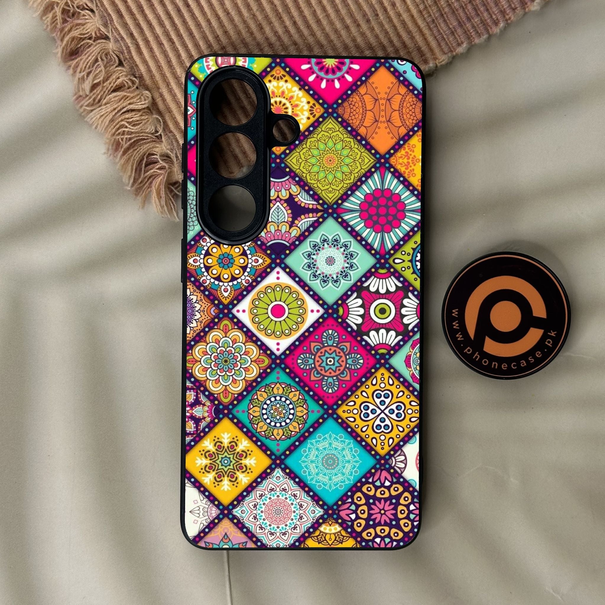 Galaxy S26 - Mandala Art Design - Premium Metal Printed Soft Bumper Shock Proof Case