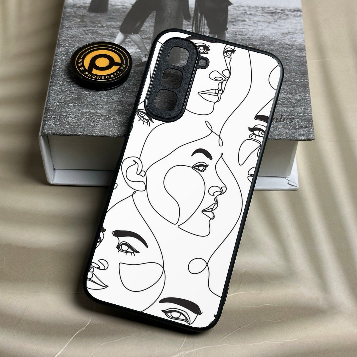 Infinix Hot 70 - Girls Design 7 - Premium Metal Printed Soft Bumper Shock Proof Case