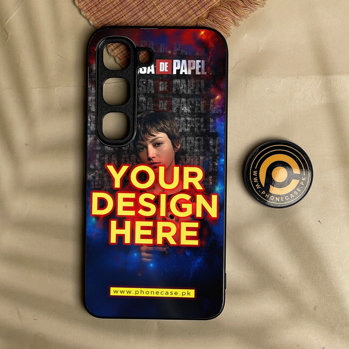 Infinix Hot 70 Pro - Customize Your Own - Premium Metal Printed Soft Bumper Shock Proof Case