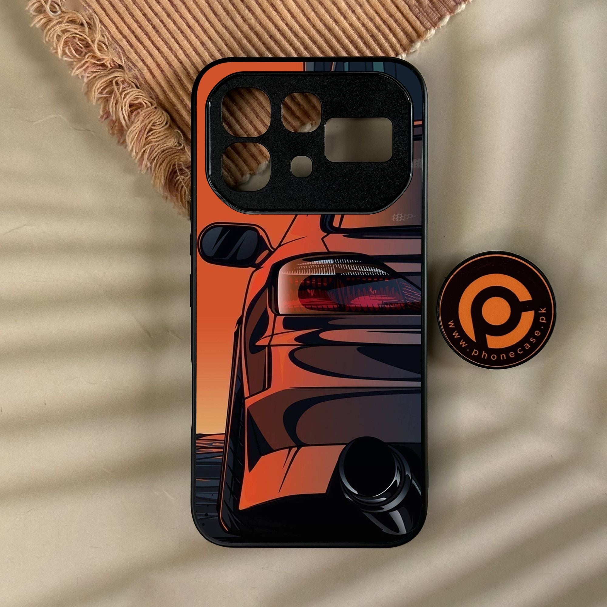 Infinix Note 60 - Racing Series 2.0 Design 4 - Premium Metal Printed Soft Bumper Shock Proof Case