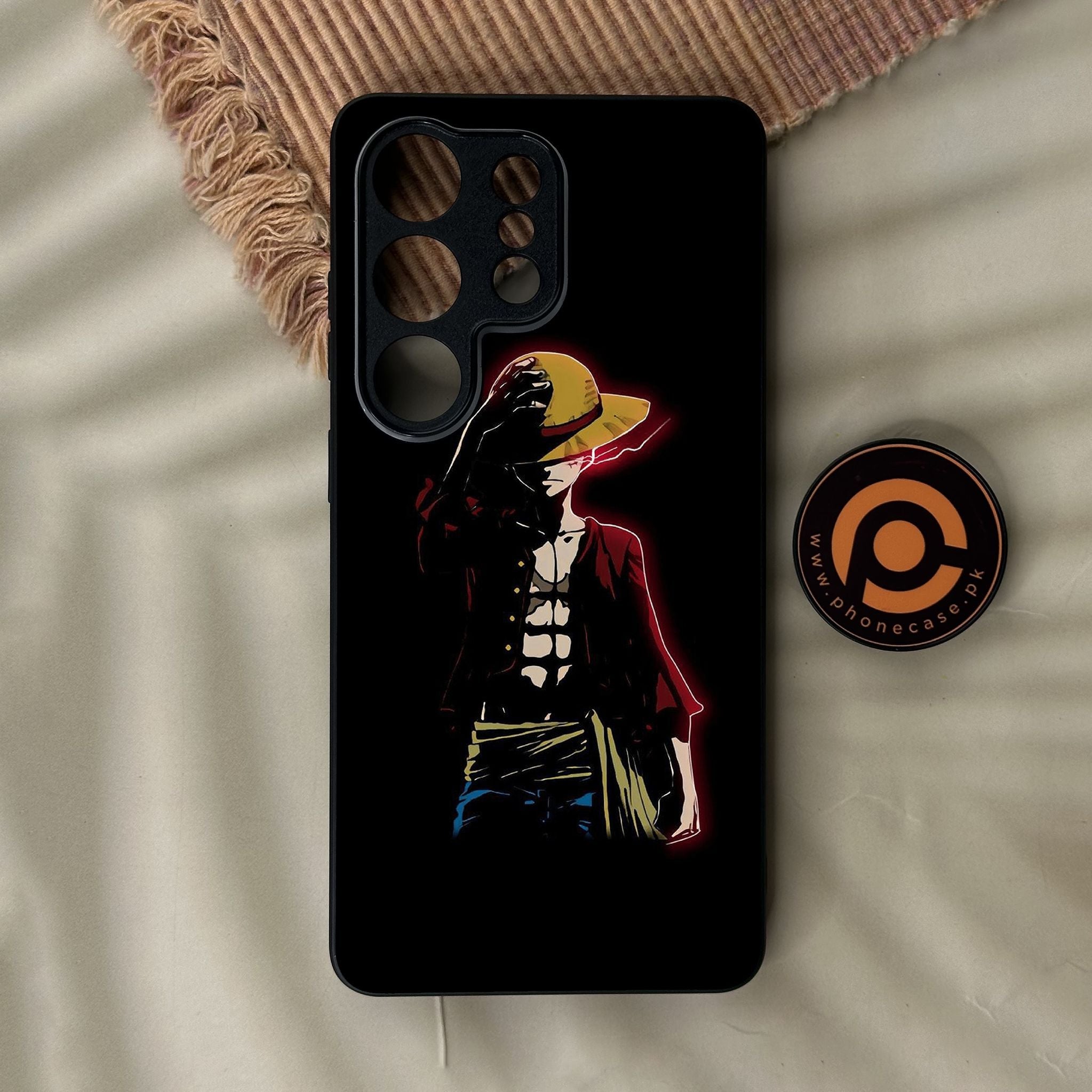 Galaxy S26 Ultra - Anime Series Design 5 - Premium Metal Printed Soft Bumper Shock Proof Case
