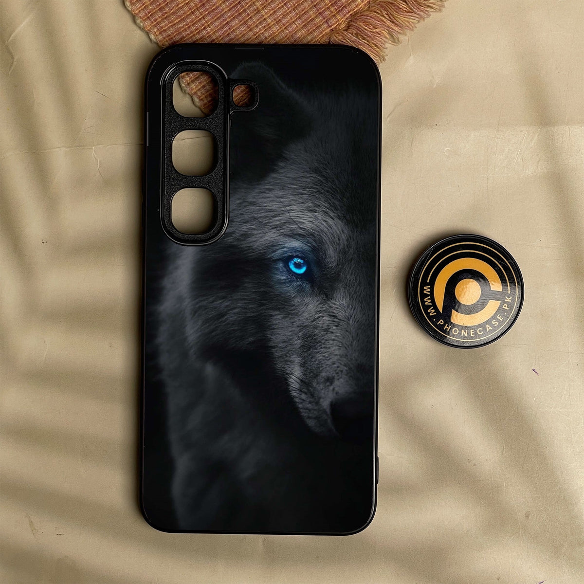 Infinix Hot 70 Pro - Wolf Design 9 - Premium Metal Printed Soft Bumper Shock Proof Case