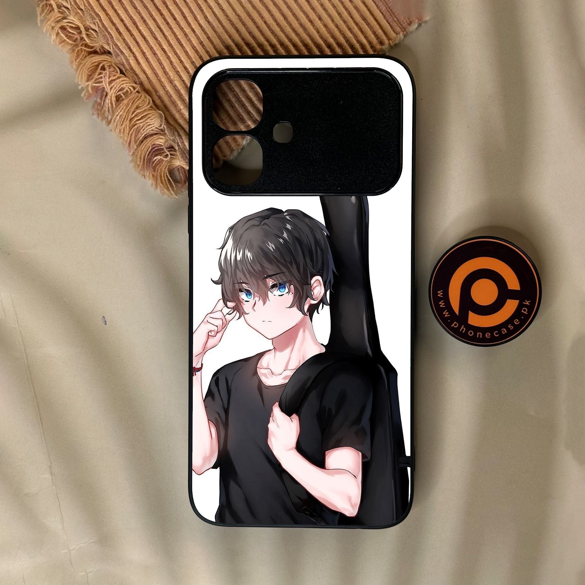 Infinix Smart 20 - Anime Series Design 2 - Premium Metal Printed Soft Bumper Shock Proof Case