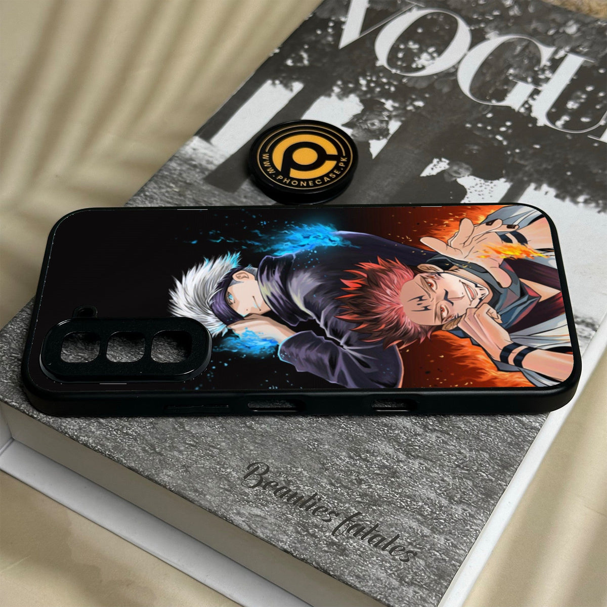 Infinix Hot 70 - Anime 2.0 Design 10 - Premium Metal Printed Soft Bumper Shock Proof Case