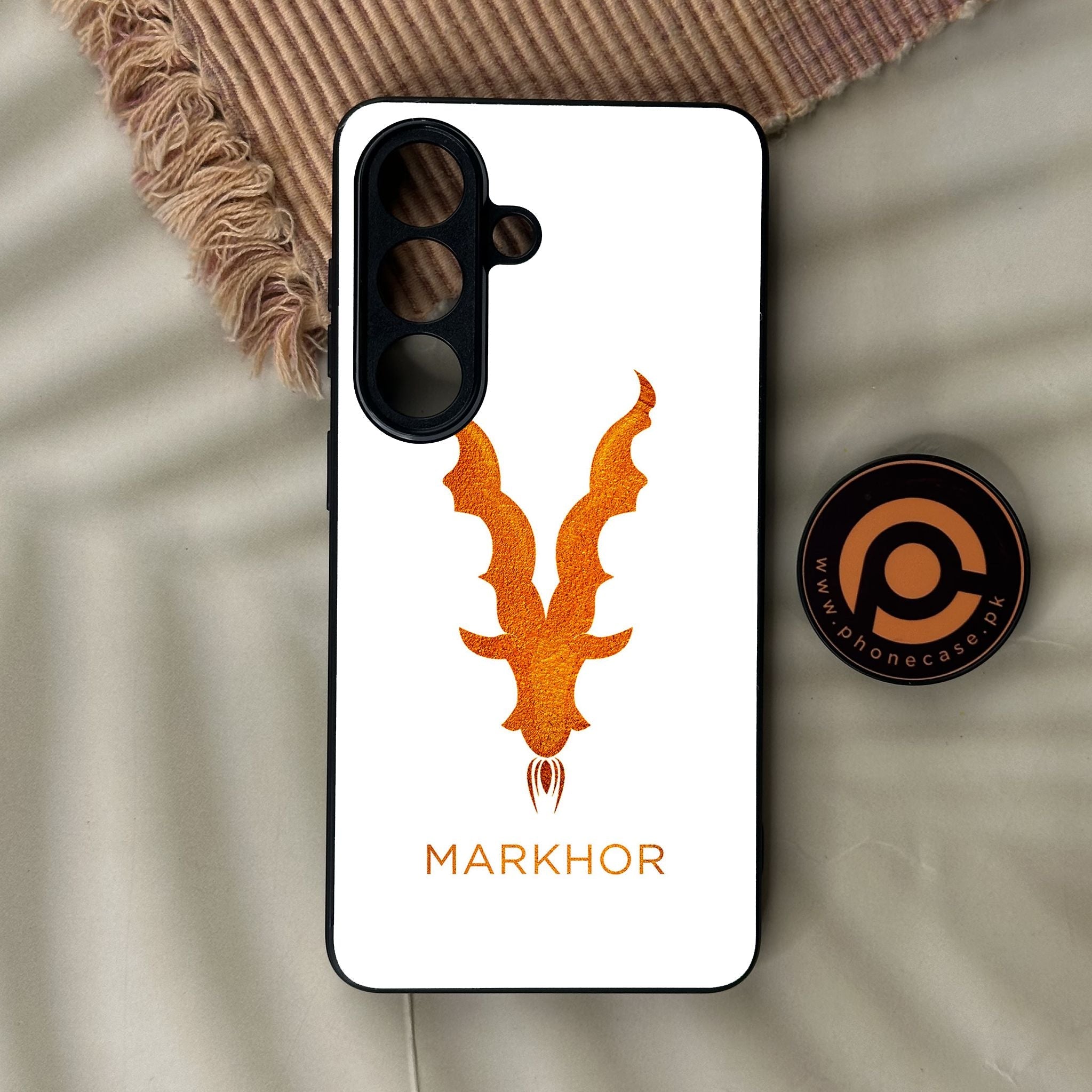 Galaxy S26 - Markhor Design 11 - Premium Metal Printed Soft Bumper Shock Proof Case