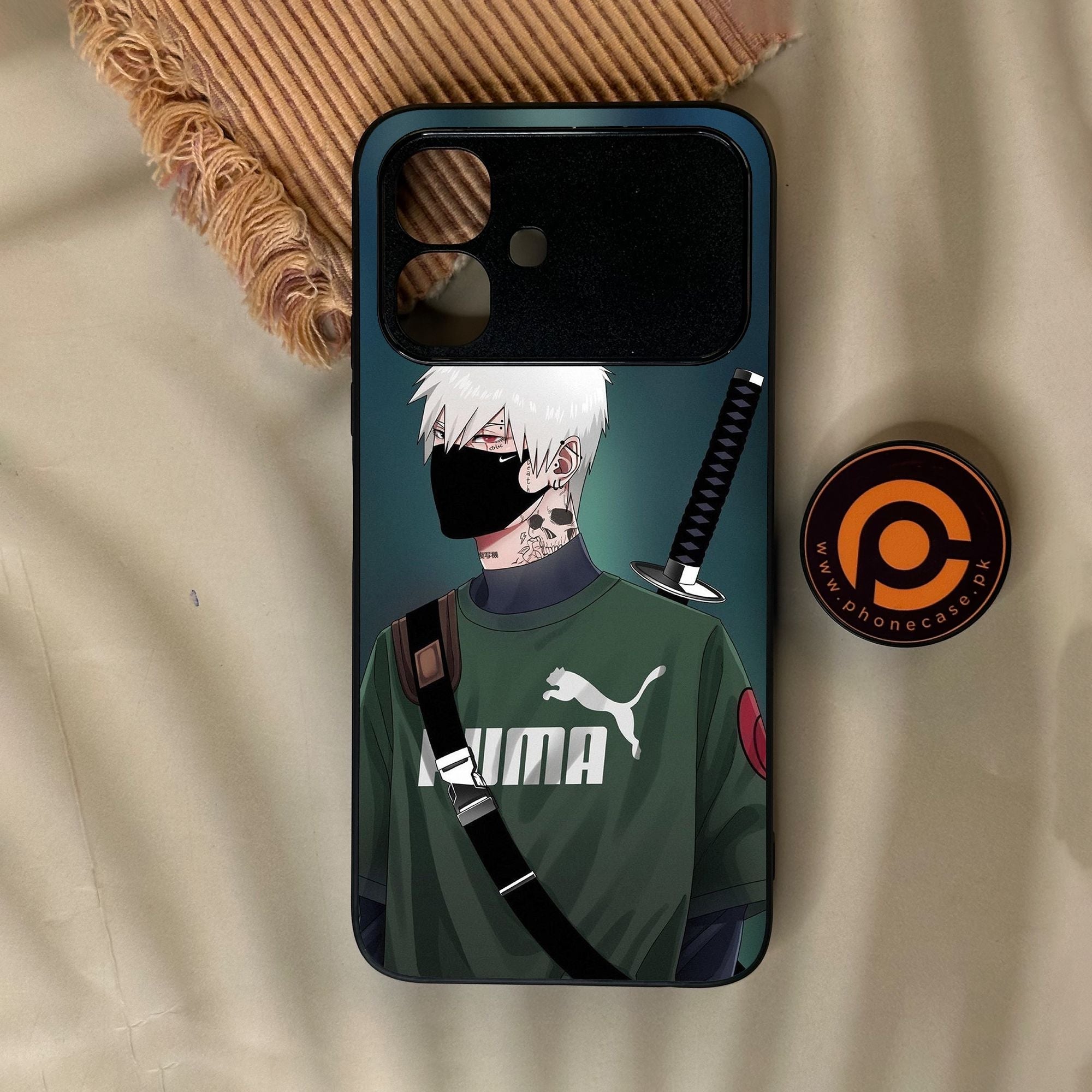 Infinix Smart 20 - Anime Series Design 3 - Premium Metal Printed Soft Bumper Shock Proof Case