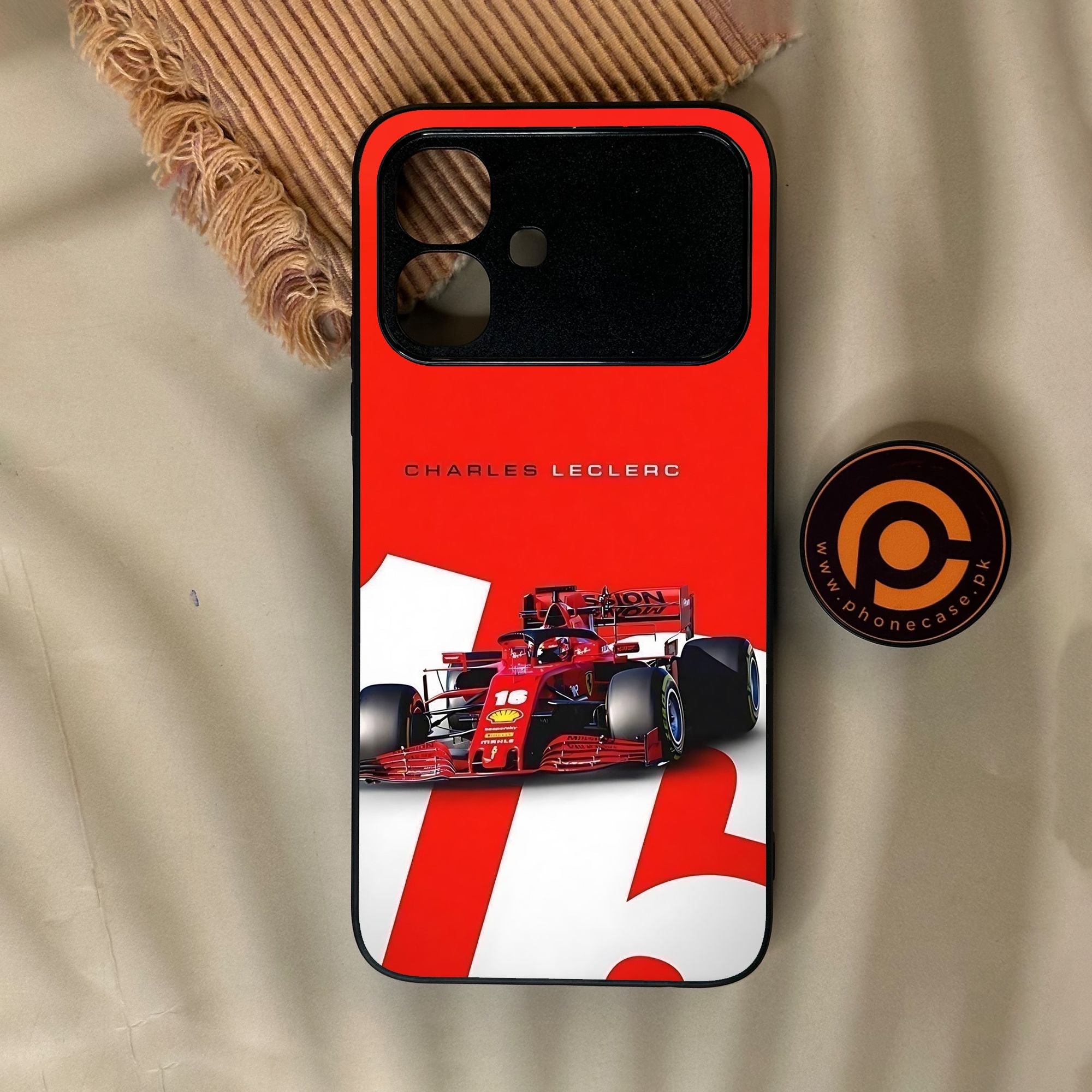 Infinix Smart 20 - Formula 1 Design 10 - Premium Metal Printed Soft Bumper Shock Proof Case