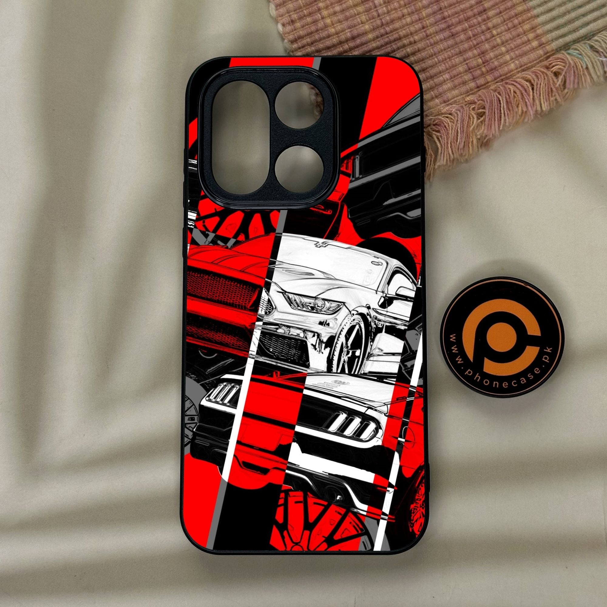 OnePlus 15 - Racing Series 2.0 Design 6 - Premium Metal Printed Soft Bumper Shock Proof Case