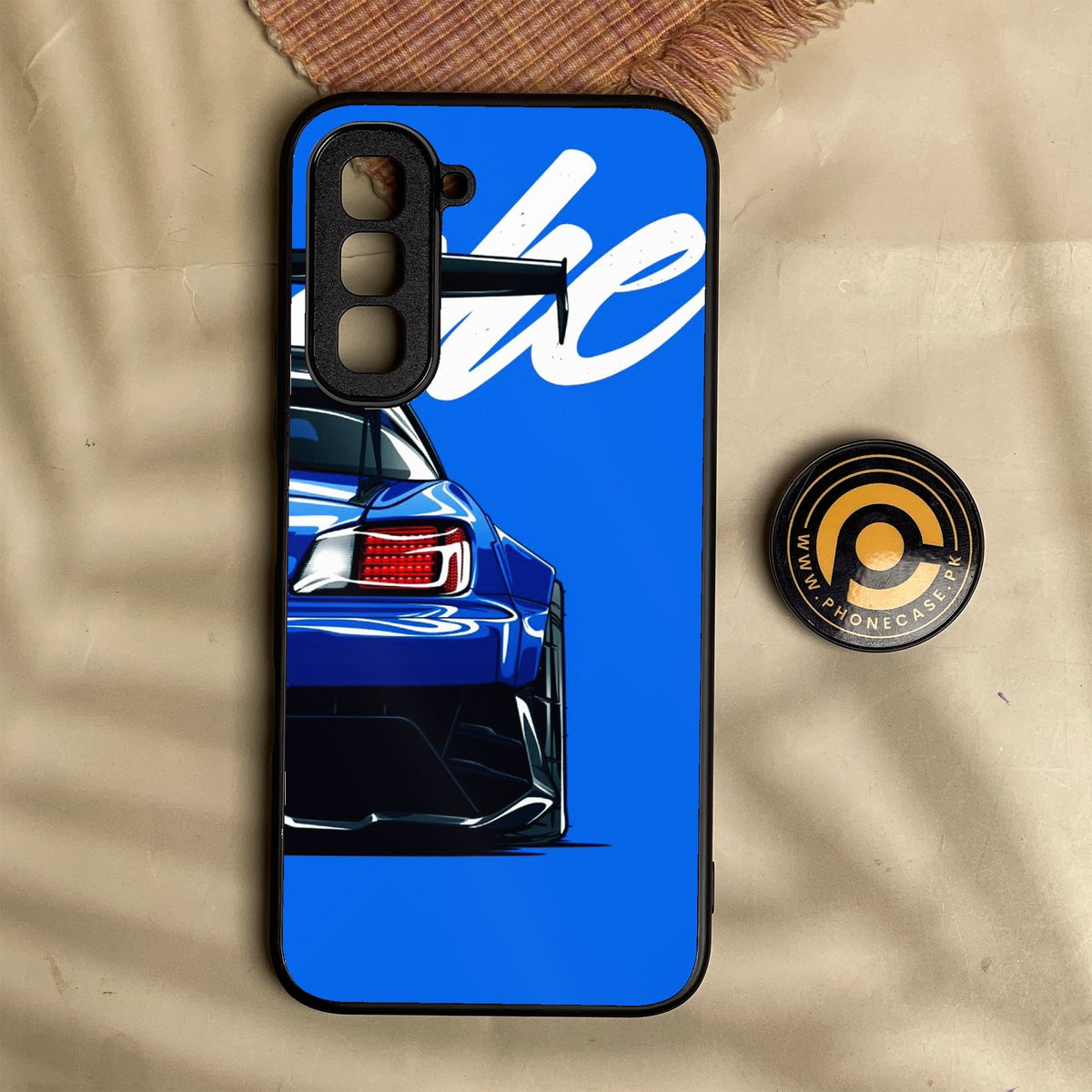 Infinix Hot 70 - Racing Series 2.0 Design 1 - Premium Metal Printed Soft Bumper Shock Proof Case
