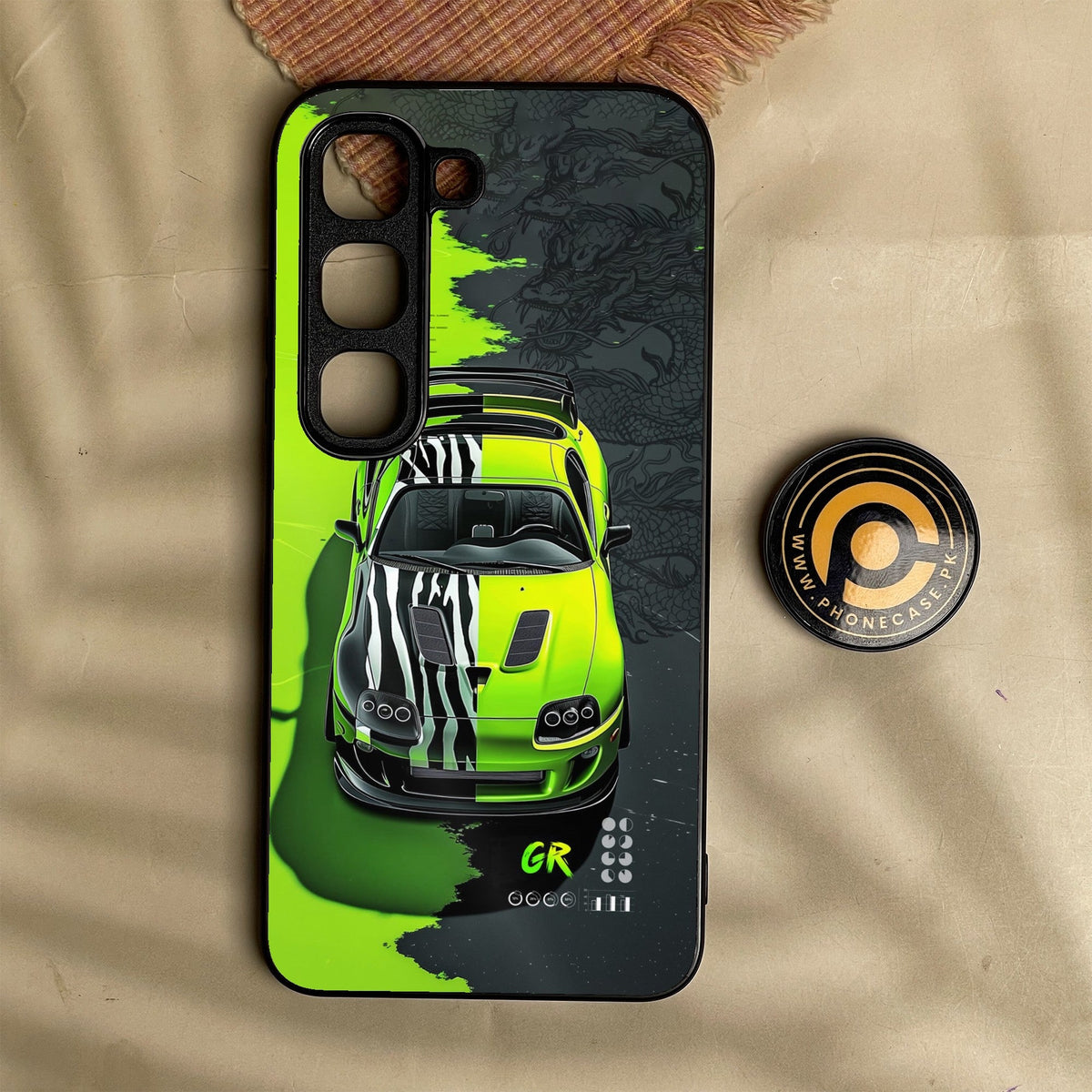 Infinix Hot 70 Pro - Trish Art - Premium Metal Printed Soft Bumper Shock Proof Case