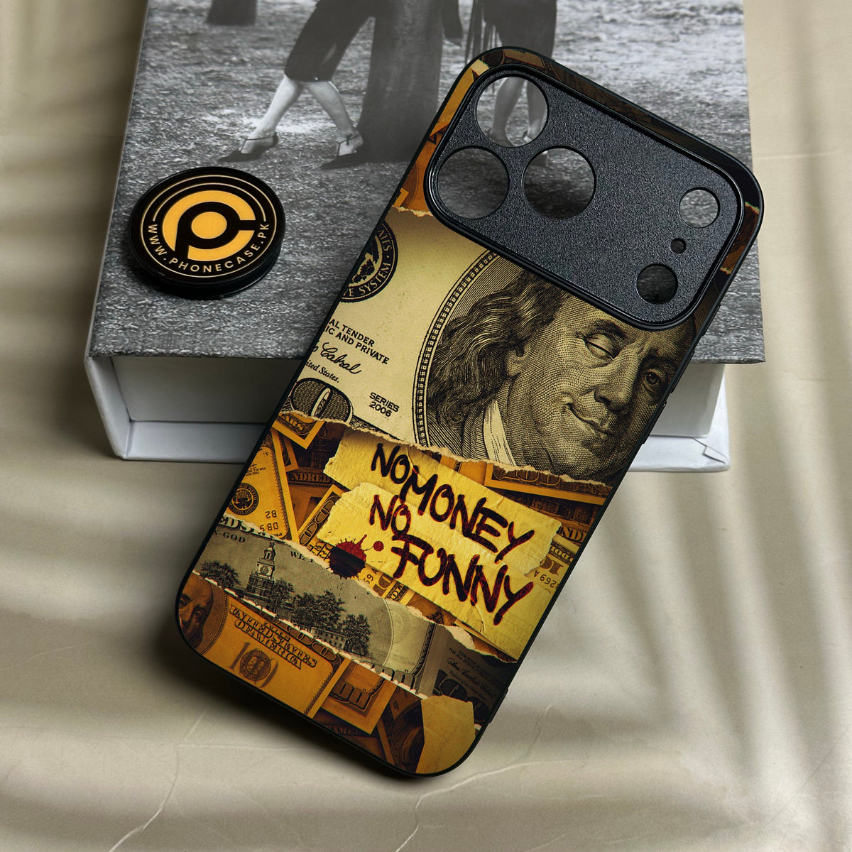 Iphone 18 Pro - Dollar Design 1 - Premium Metal Printed Soft Bumper Shock Proof Case
