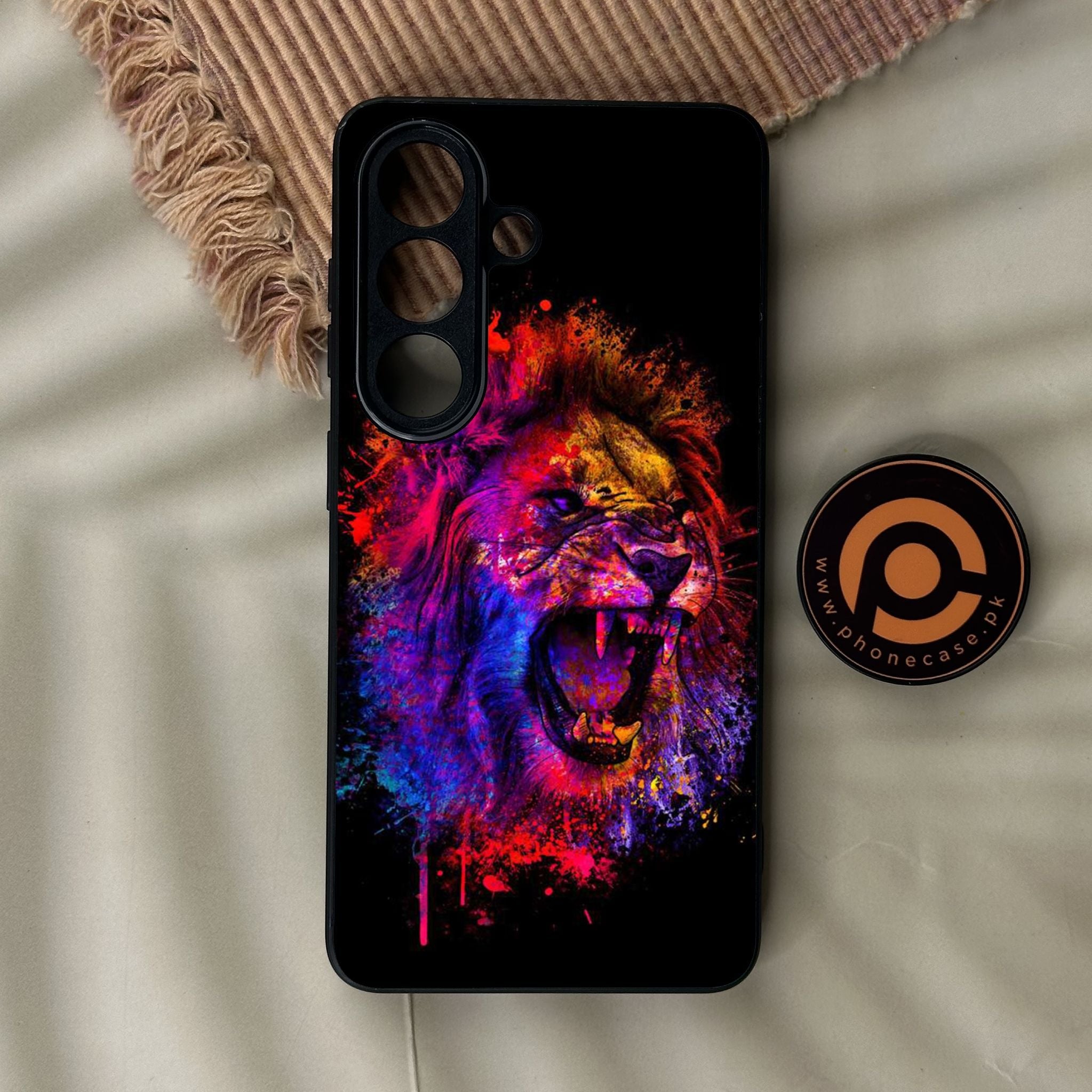 Galaxy S26 - Tiger 2.0 Design 5 - Premium Metal Printed Soft Bumper Shock Proof Case