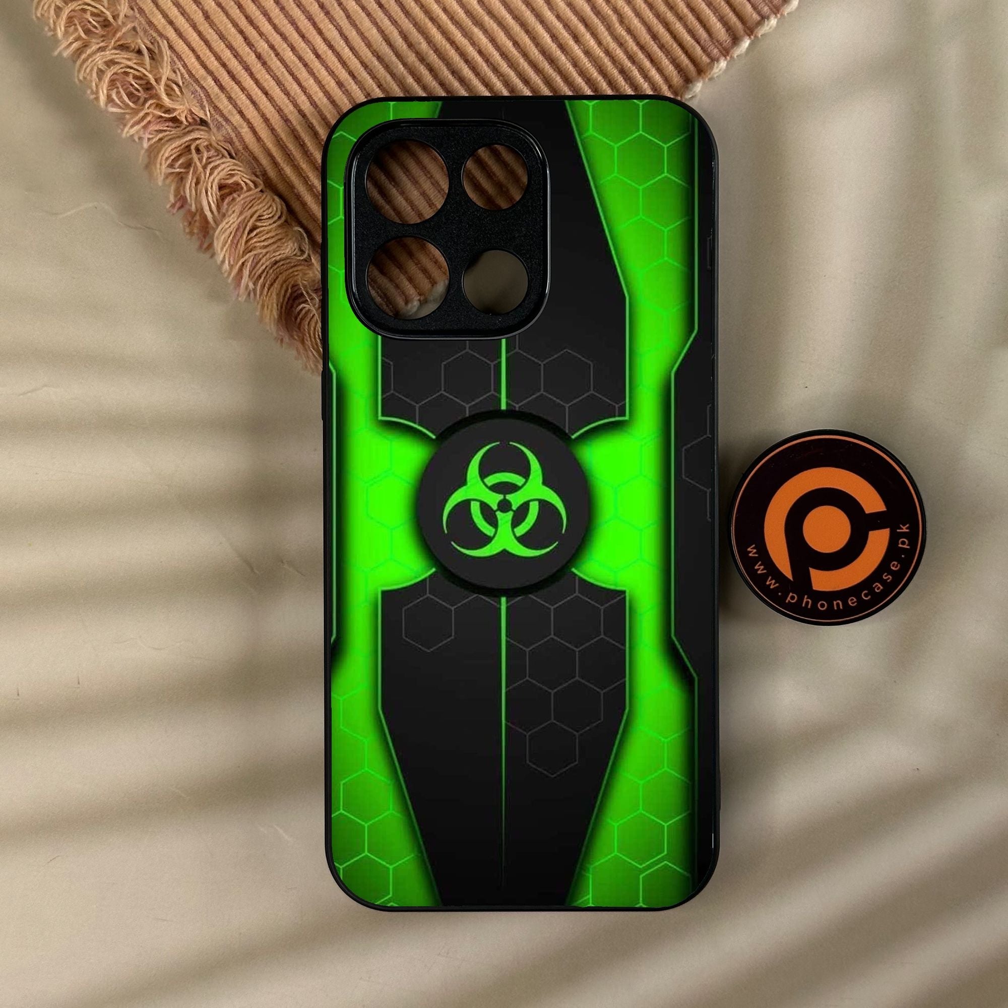 OnePlus Turbo 6 - Biohazard Design 3 - Premium Metal Printed Soft Bumper Shock Proof Case