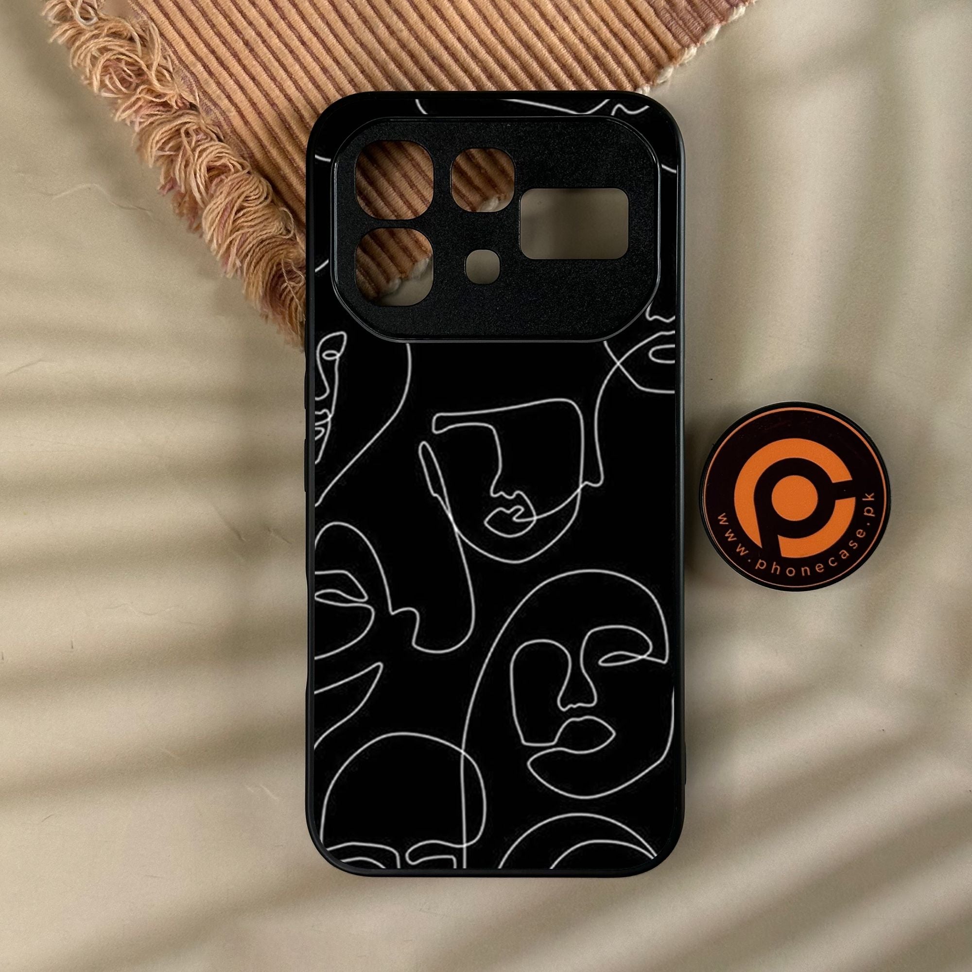 Infinix Note 60 - Girls Design 4 - Premium Metal Printed Soft Bumper Shock Proof Case