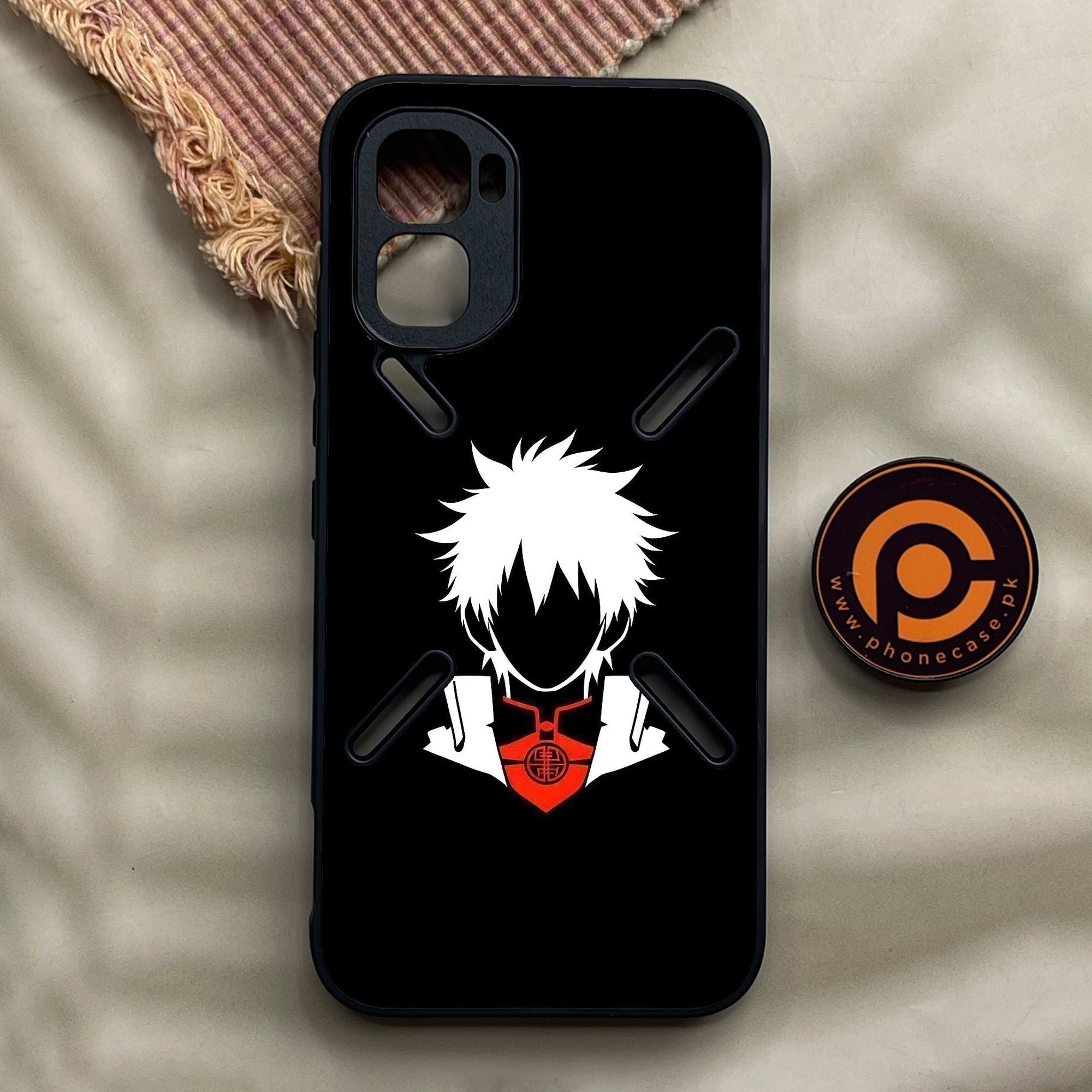 Infinix GT 50 Pro - Minimalistic Design 5 - Premium Metal Printed Soft Bumper Shock Proof Case