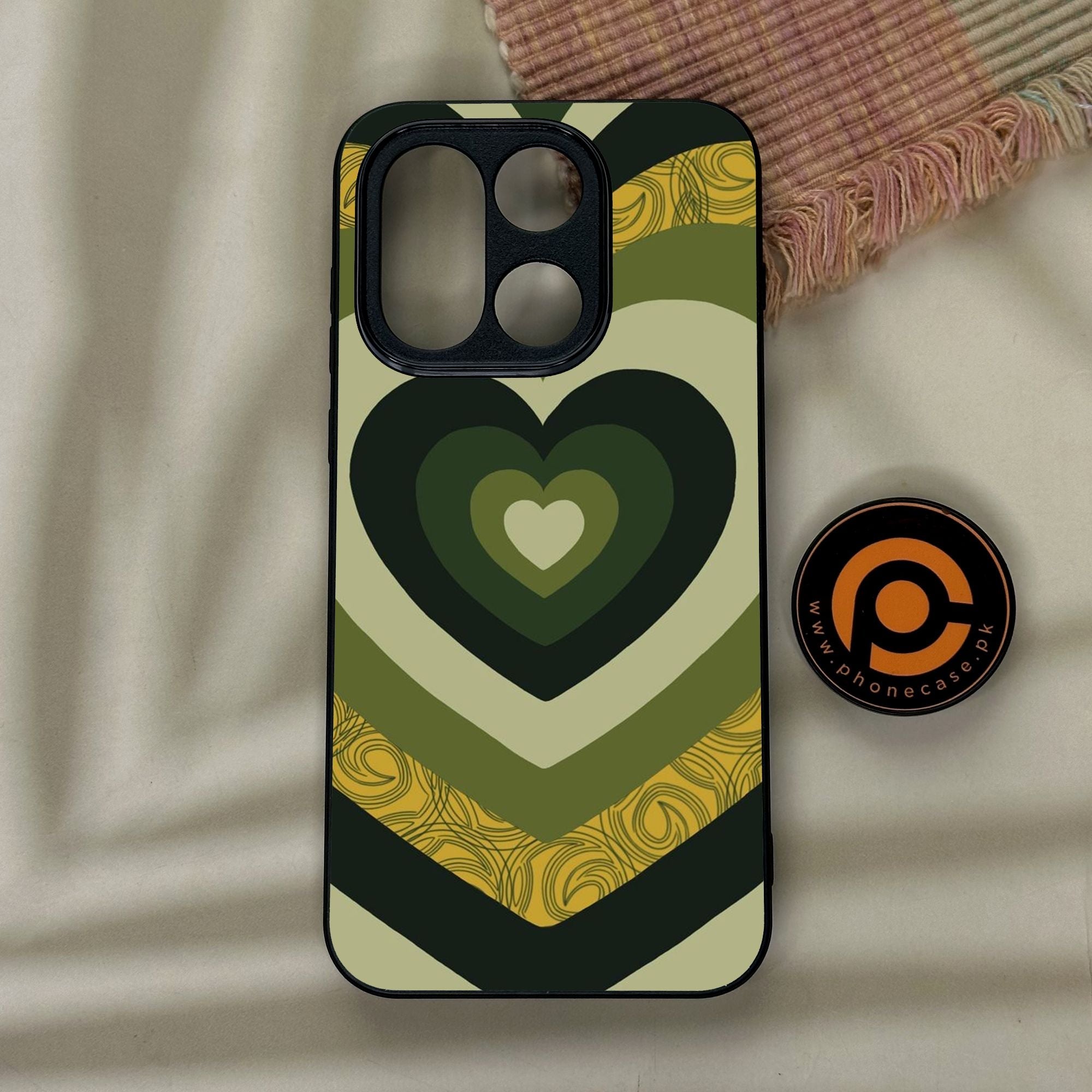 OnePlus 15 - Heart 2.0 Design 1 - Premium Metal Printed Soft Bumper Shock Proof Case
