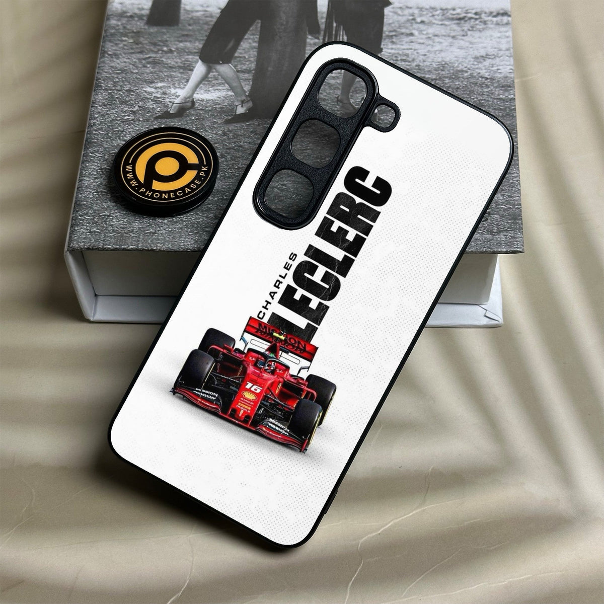Infinix Hot 70 Pro - Formula 1 Design 9 - Premium Metal Printed Soft Bumper Shock Proof Case