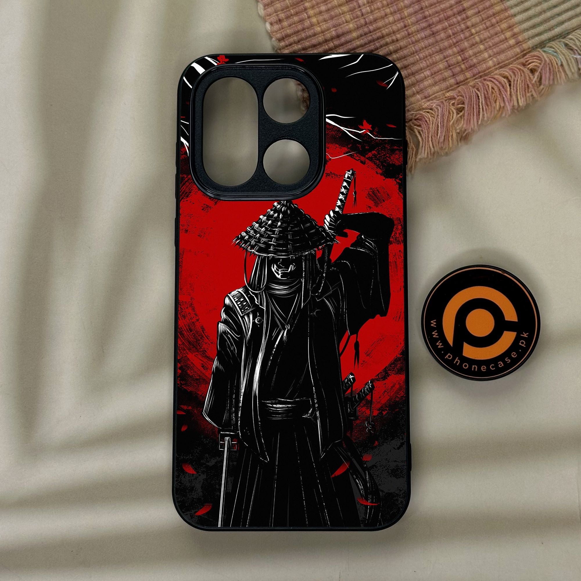 OnePlus 15 - Ninja Design 6 - Premium Metal Printed Soft Bumper Shock Proof Case