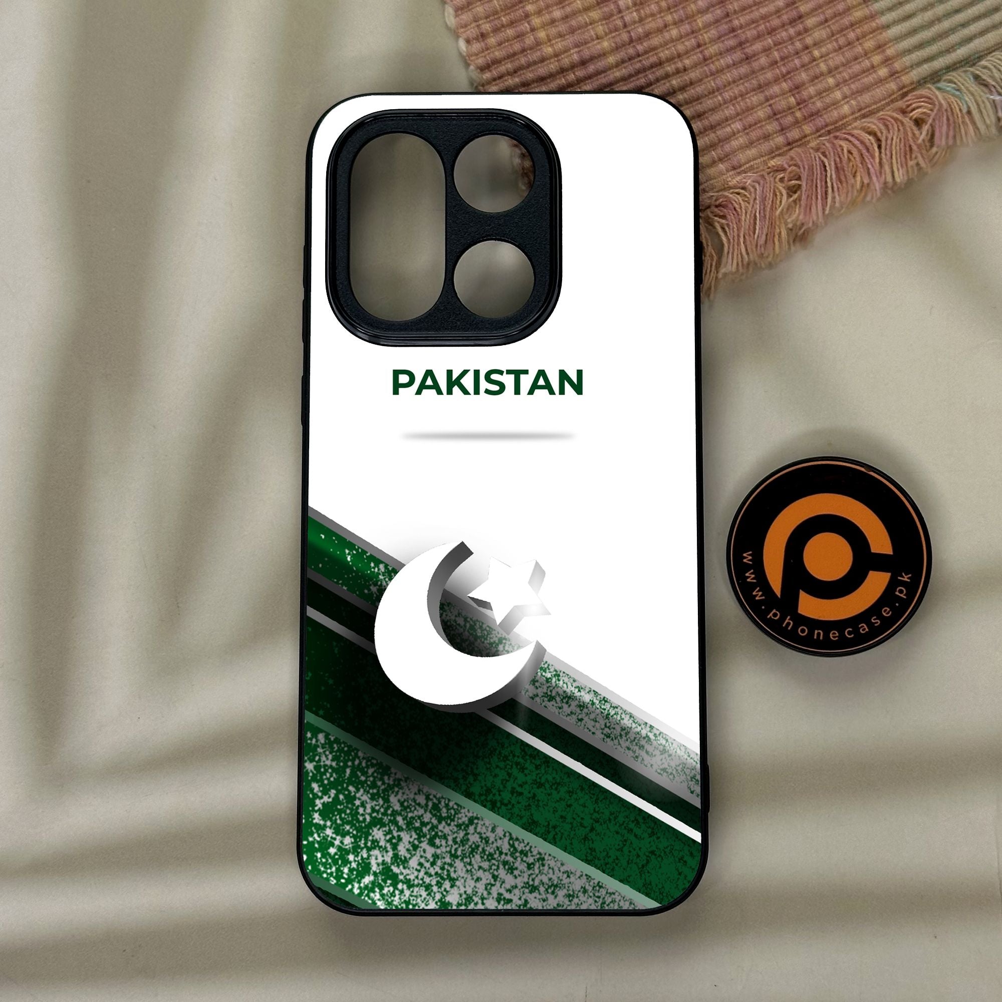 OnePlus 15 - Pakistani Flag Design 10 - Premium Metal Printed Soft Bumper Shock Proof Case