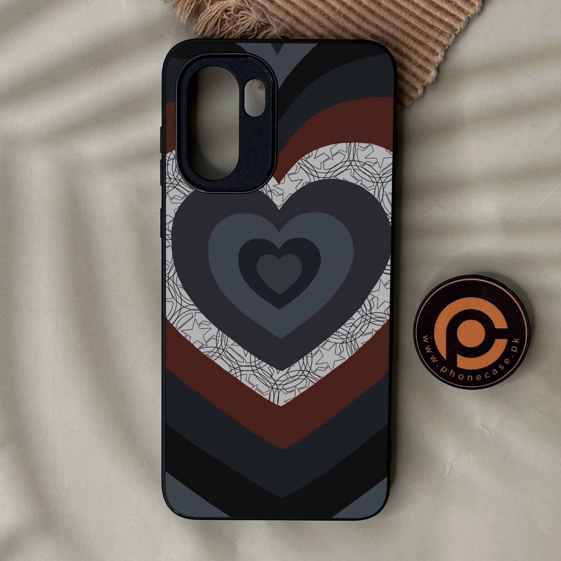 OnePlus 15R - Heart 2.0 Design 7 - Premium Metal Printed Soft Bumper Shock Proof Case