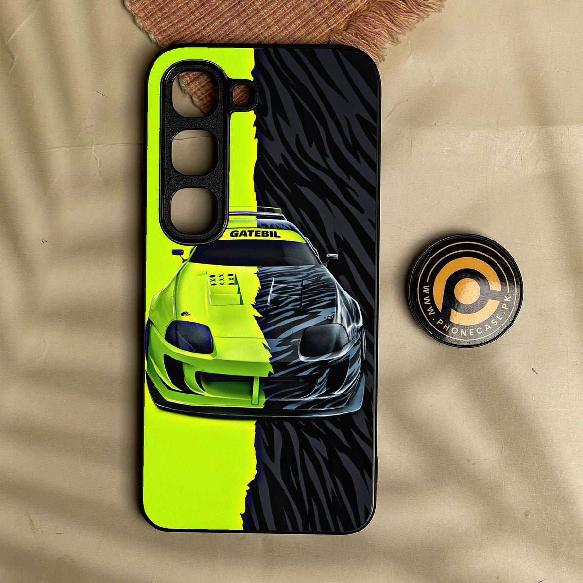 Infinix Hot 70 Pro - Racing Series 2.0 Design 3 - Premium Metal Printed Soft Bumper Shock Proof Case