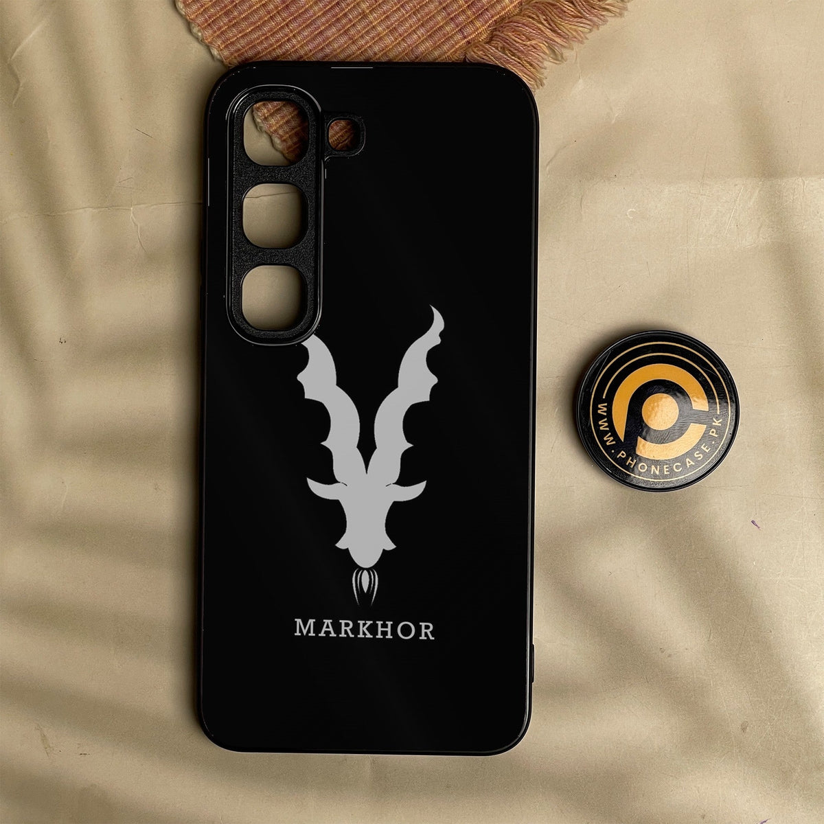 Infinix Hot 70 Pro - Markhor Design 9 - Premium Metal Printed Soft Bumper Shock Proof Case