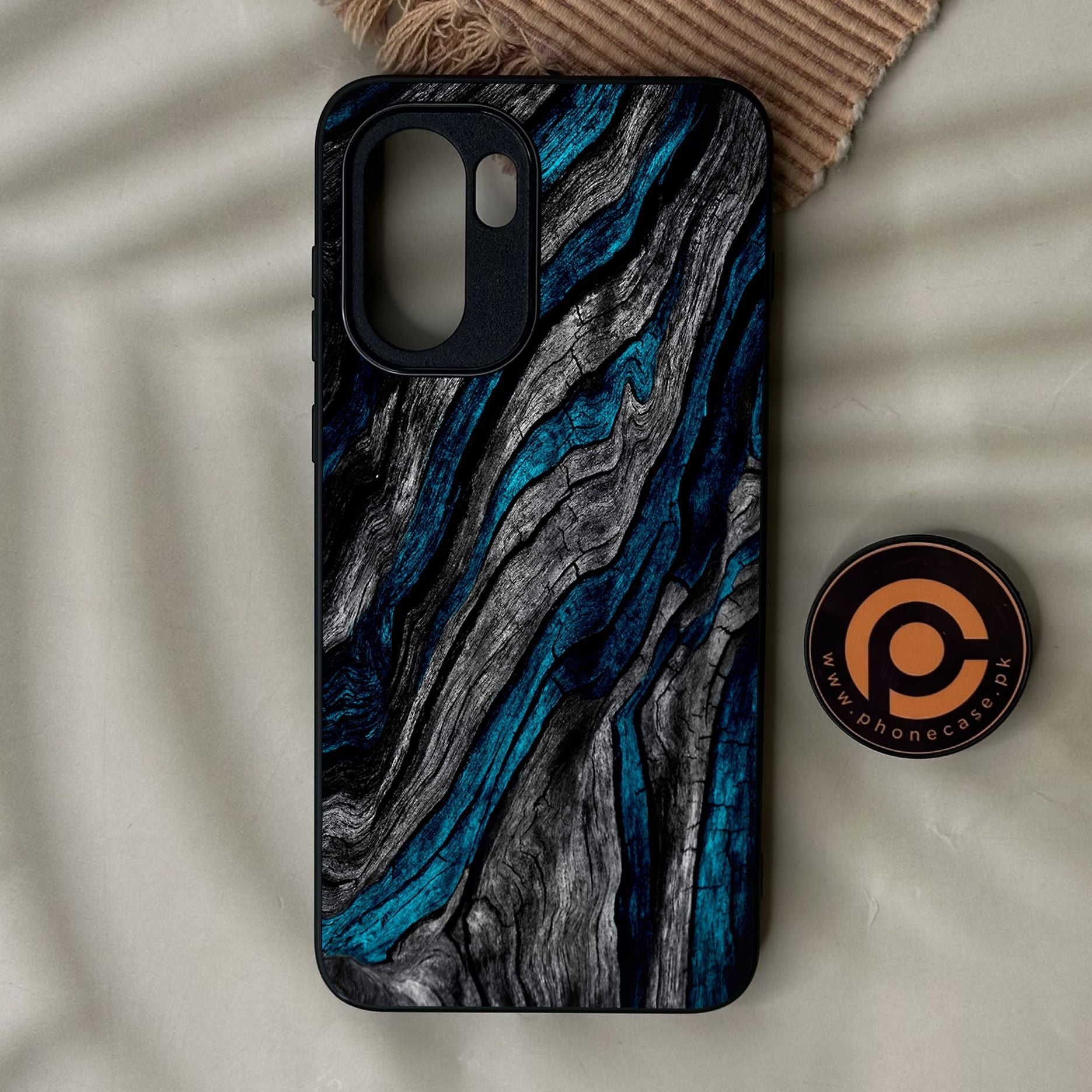 OnePlus 15R - Liquid Marble Design 8 - Premium Metal Printed Soft Bumper Shock Proof Case