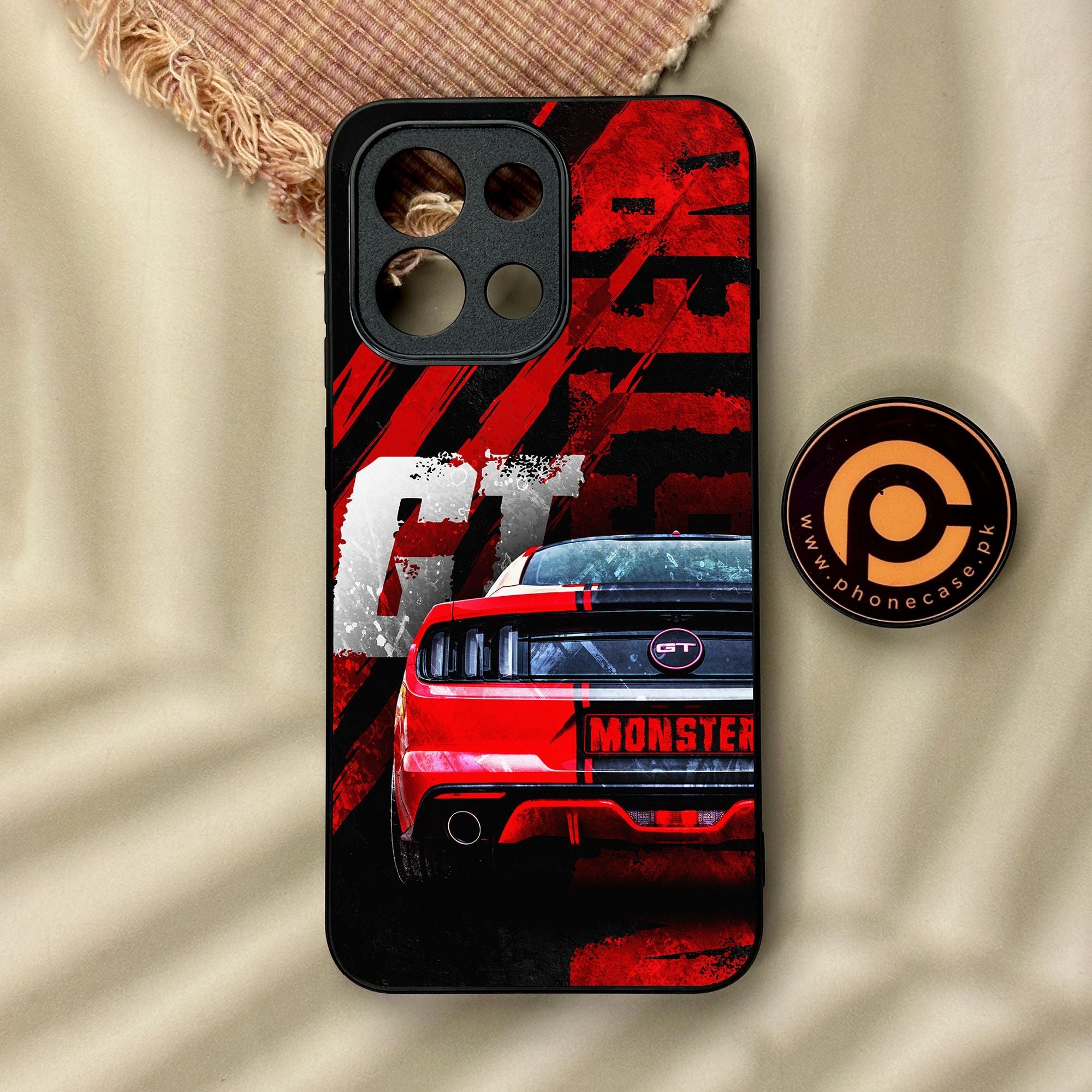 OnePlus 13s - Speed Shift Racing Car - Premium Metal Printed Soft Bumper Shock Proof Case