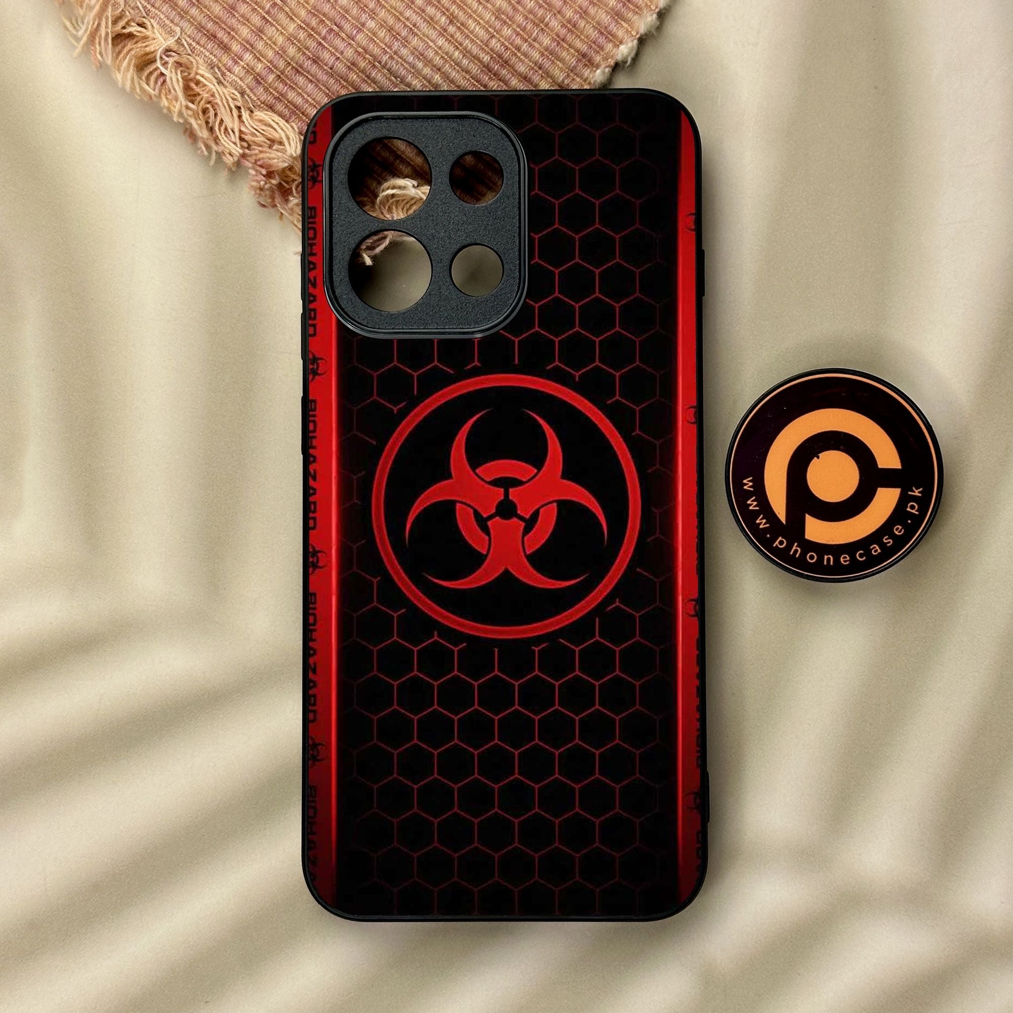 OnePlus 13T - Biohazard Design 5 - Premium Metal Printed Soft Bumper Shock Proof Case