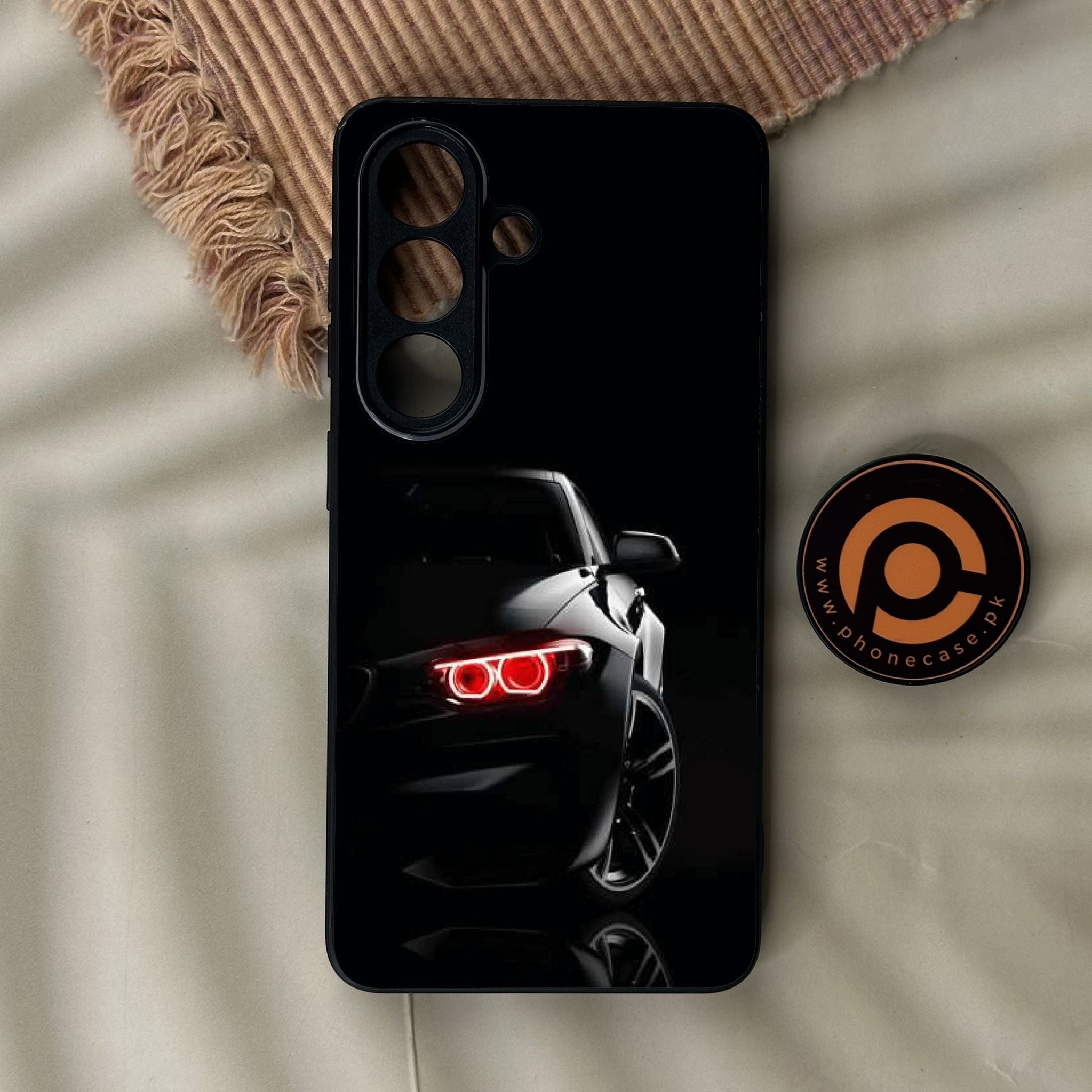 Galaxy S26 - Black Art Design 6 - Premium Metal Printed Soft Bumper Shock Proof Case