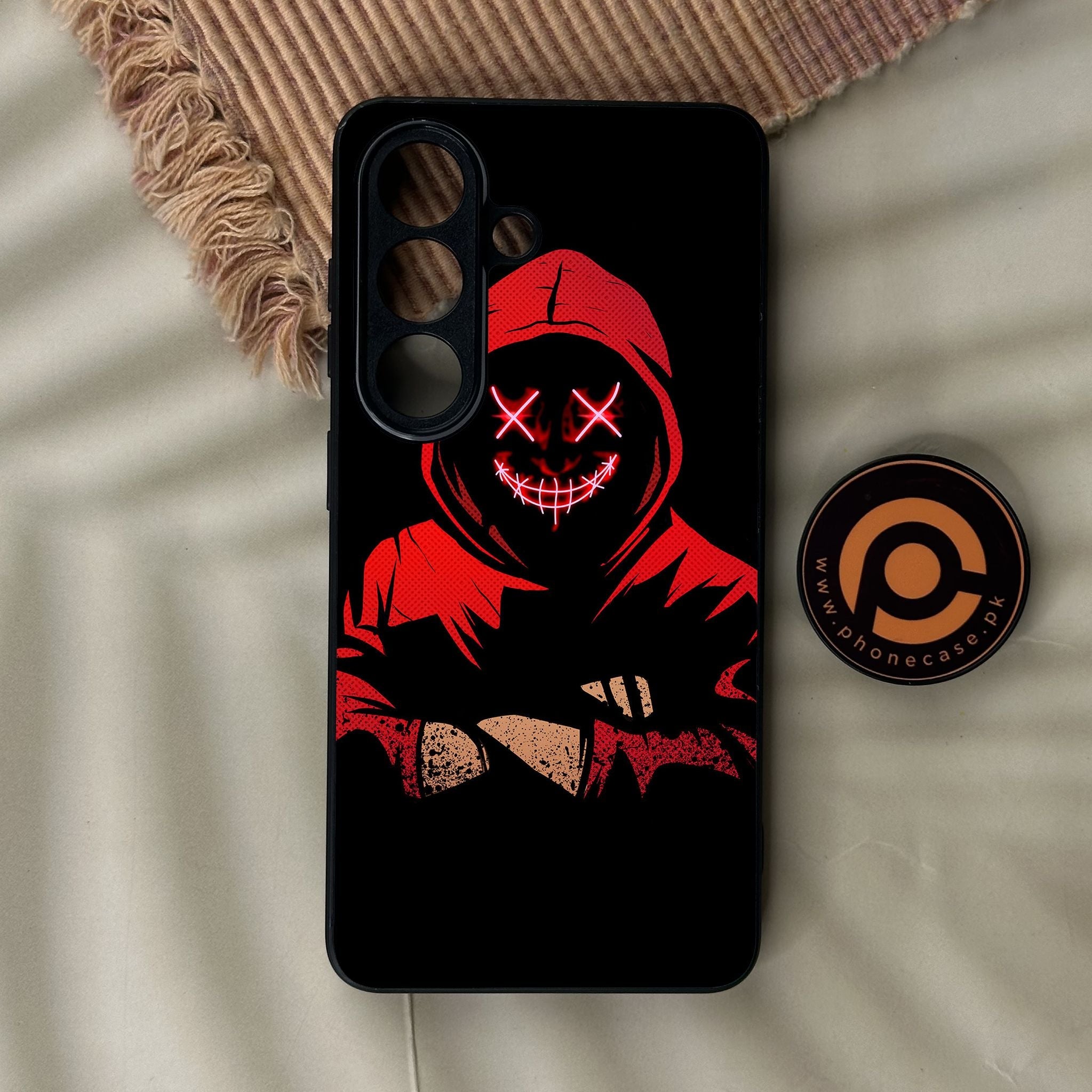 Galaxy S26 - Anonymous 2.0 Design 5 - Premium Metal Printed Soft Bumper Shock Proof Case