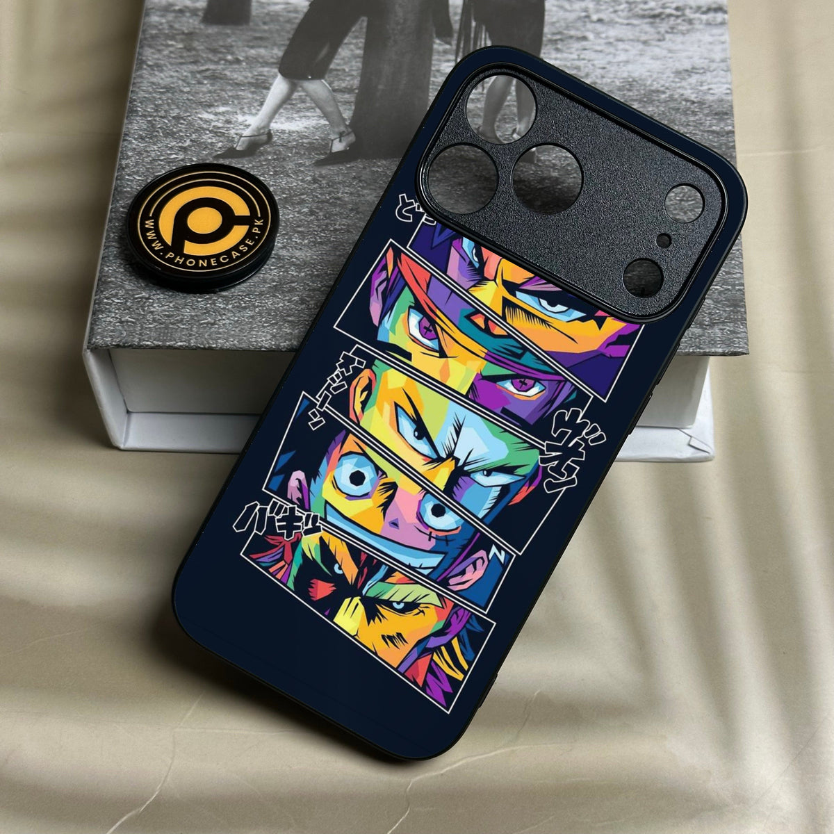 Iphone 18 Pro - Anime 2.0 Design 8 - Premium Metal Printed Soft Bumper Shock Proof Case