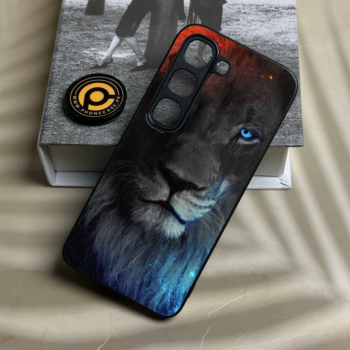 Infinix Hot 70 Pro - Tiger Design 4 - Premium Metal Printed Soft Bumper Shock Proof Case