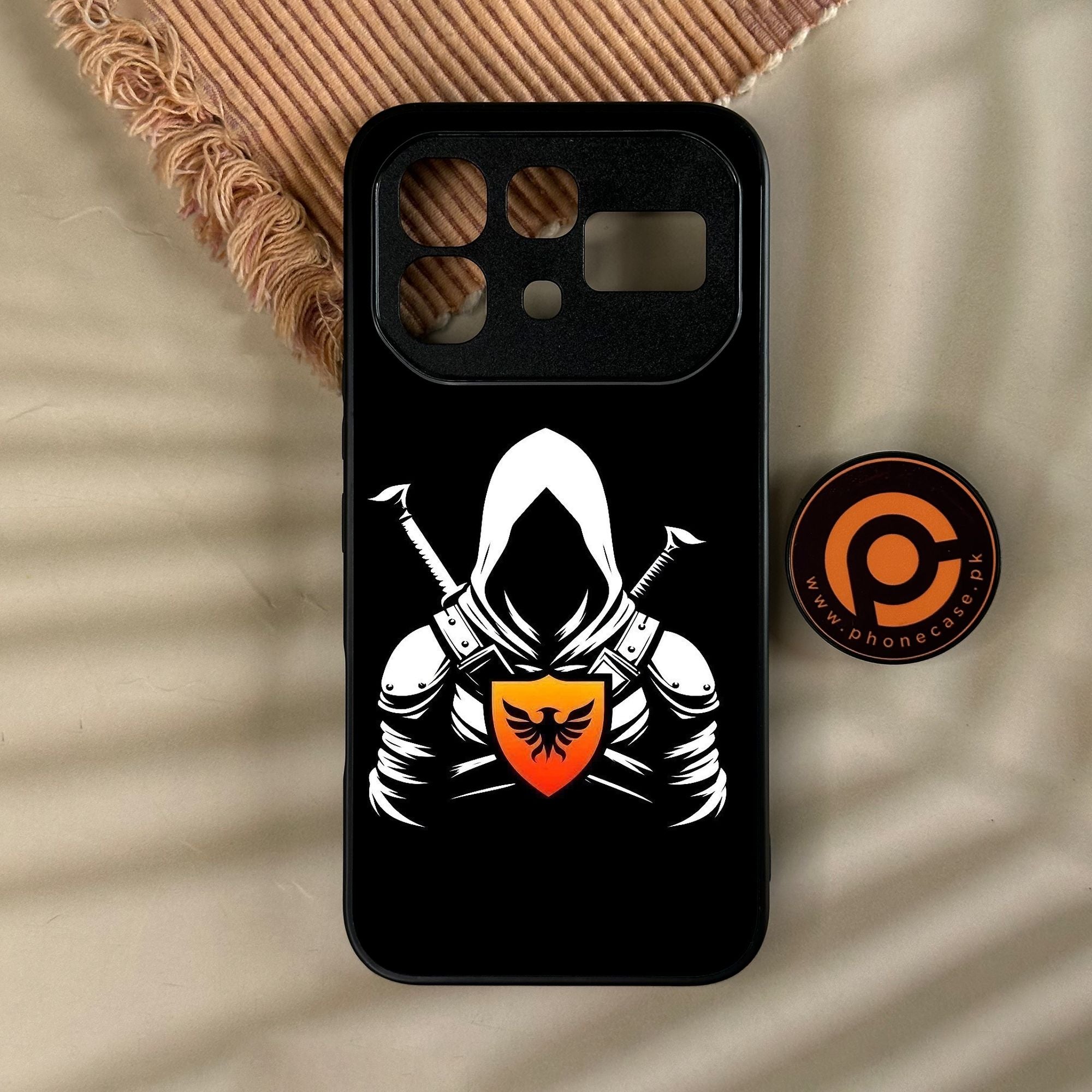 Infinix Note 60 - Minimalistic Design 6 - Premium Metal Printed Soft Bumper Shock Proof Case