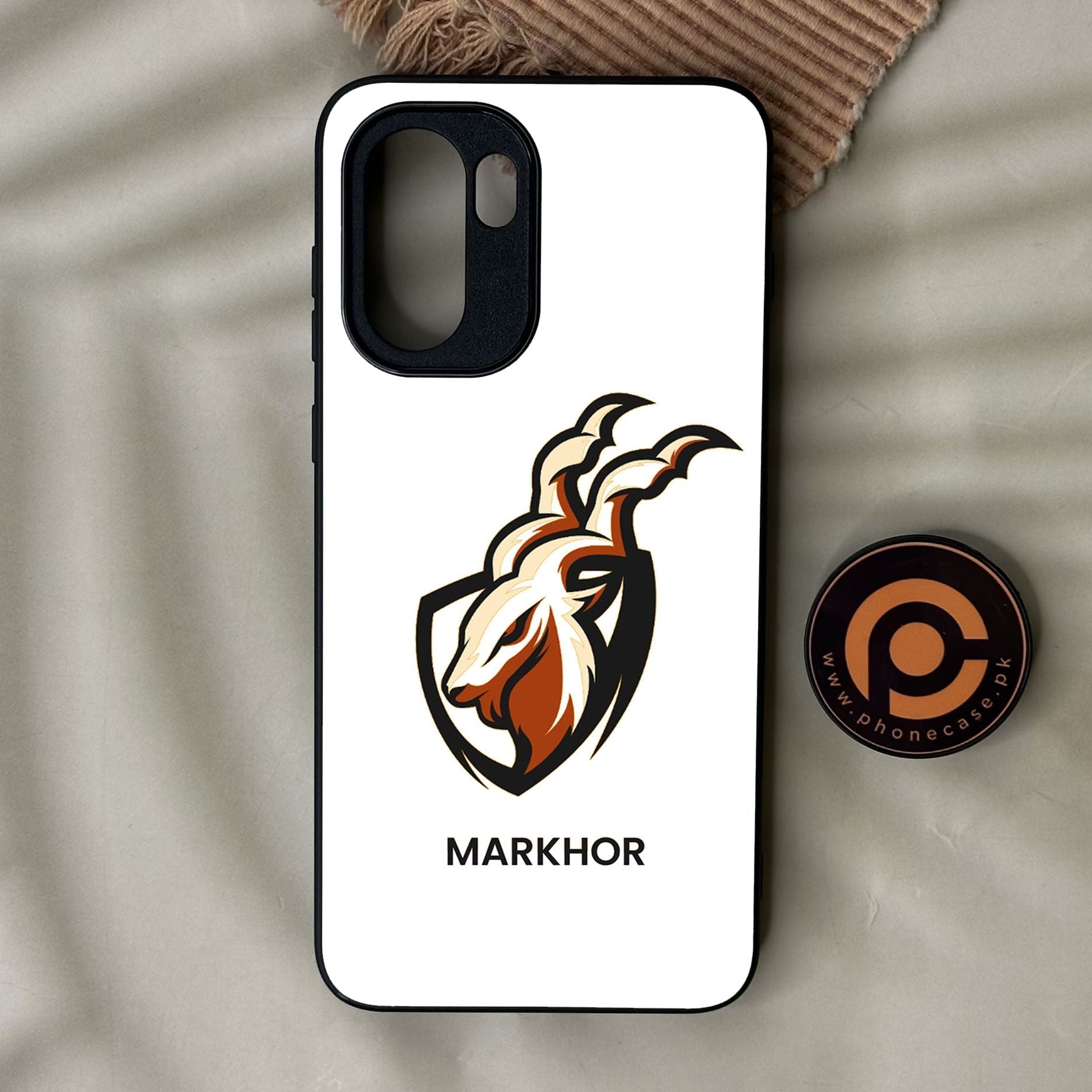 OnePlus Ace 6 - Markhor Design 5 - Premium Metal Printed Soft Bumper Shock Proof Case