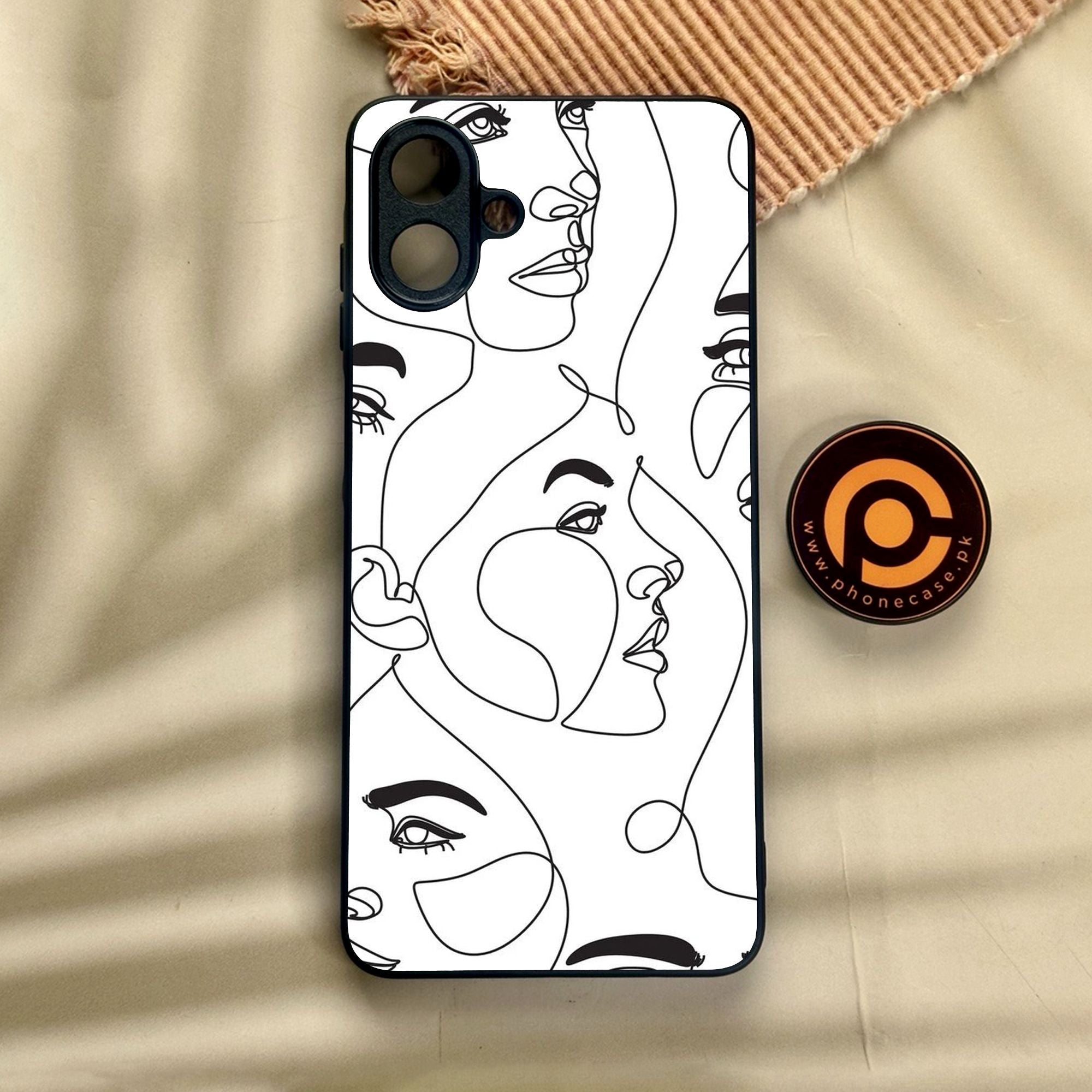 Samsung Galaxy A07 - Girls Design 7 - Premium Metal Printed Soft Bumper Shock Proof Case