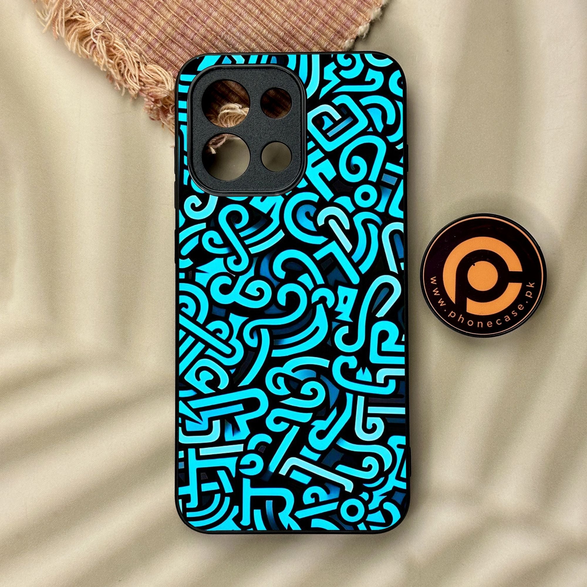OnePlus 13s - Doodle Design - Premium Metal Printed Soft Bumper Shock Proof Case