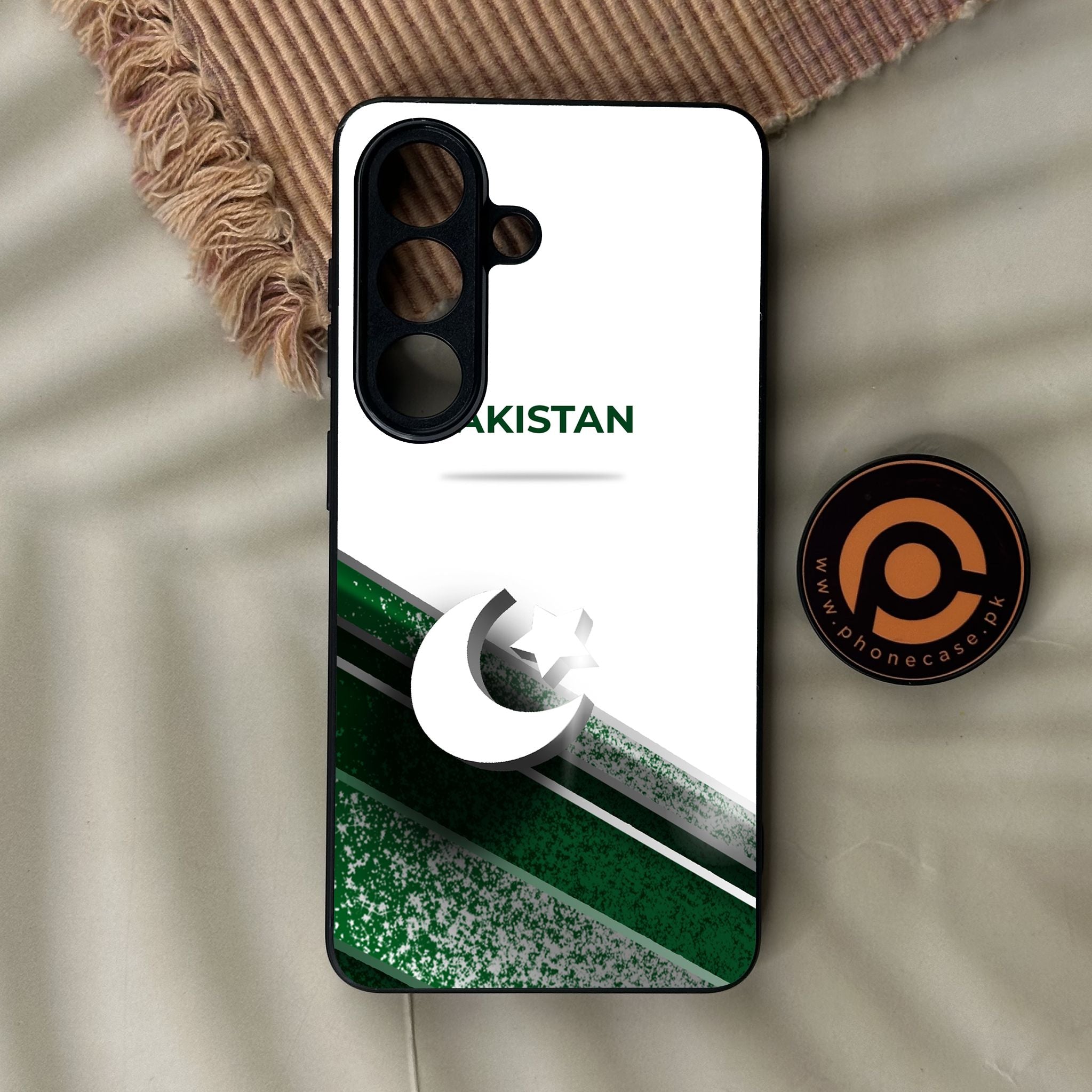 Galaxy S26 - Pakistani Flag Design 10 - Premium Metal Printed Soft Bumper Shock Proof Case