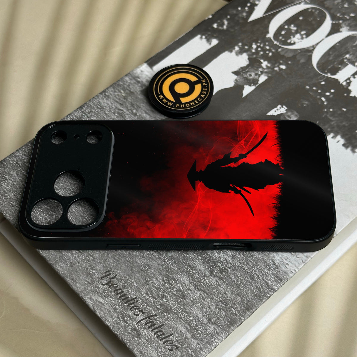 Iphone 18 Pro Max - Ninja Design 1 - Premium Metal Printed Soft Bumper Shock Proof Case