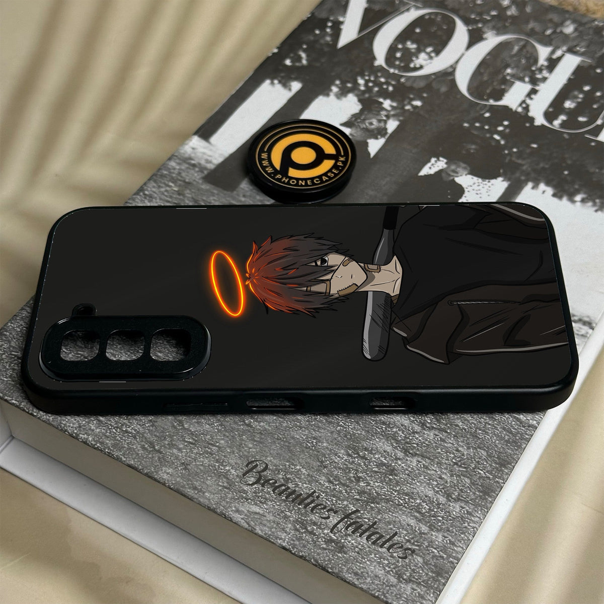 Infinix Hot 70 - Anime Series Design 6 - Premium Metal Printed Soft Bumper Shock Proof Case