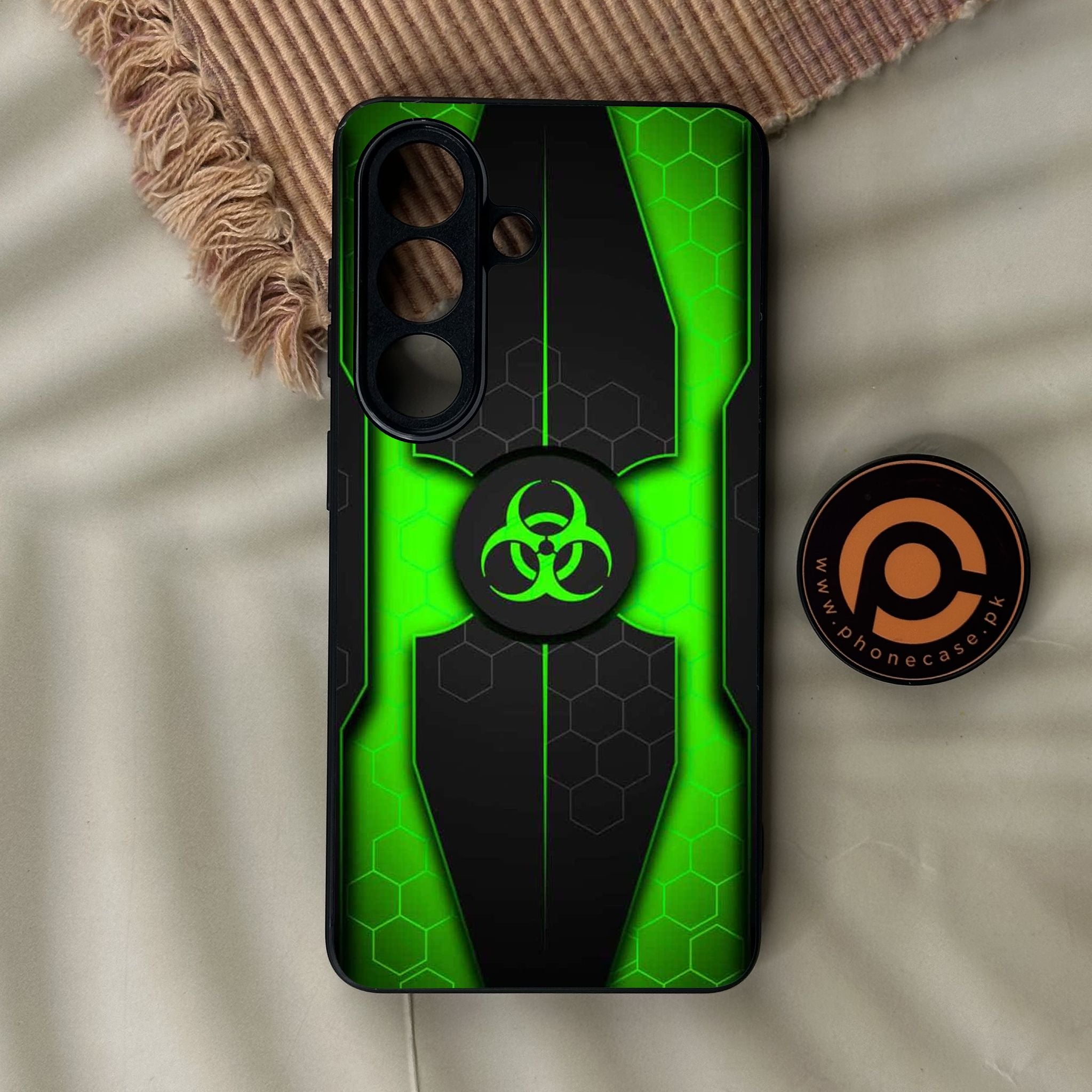 Galaxy S26 - Biohazard Design 3 - Premium Metal Printed Soft Bumper Shock Proof Case