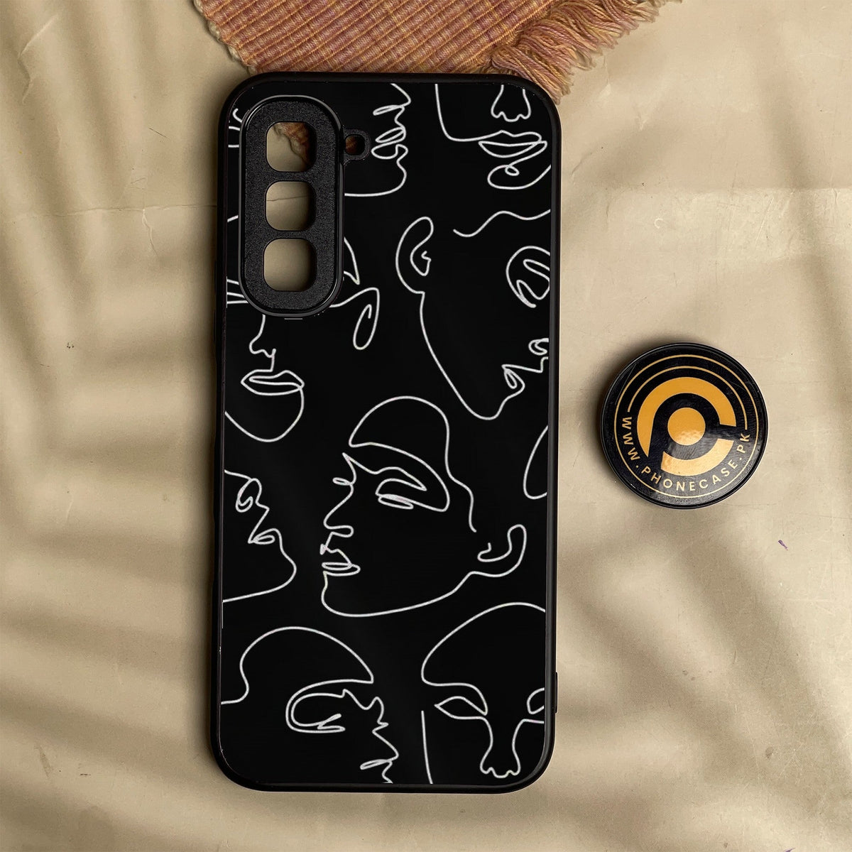 Infinix Hot 70 - Girls Design 9 - Premium Metal Printed Soft Bumper Shock Proof Case
