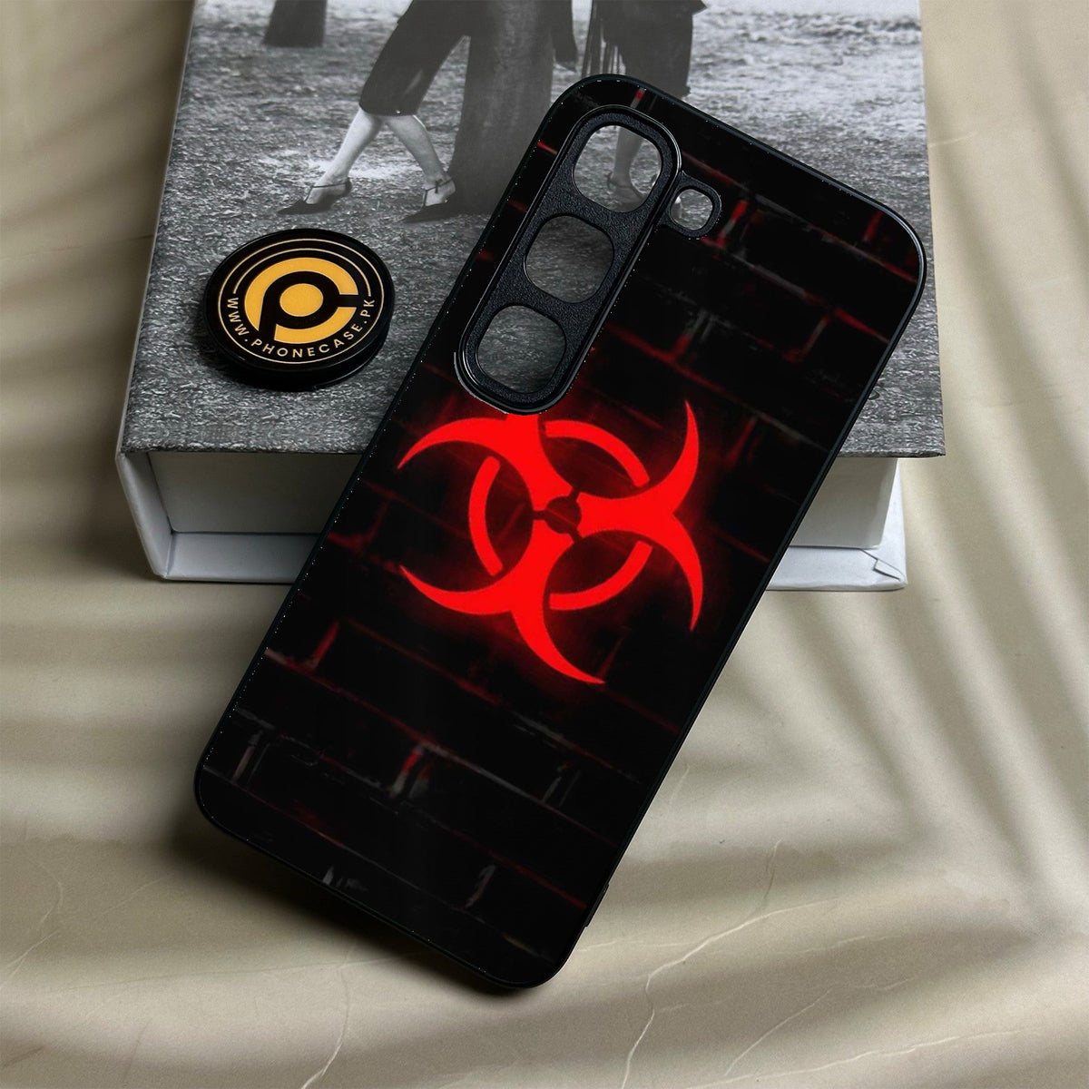 Infinix Hot 70 Pro - Biohazard Design 6 - Premium Metal Printed Soft Bumper Shock Proof Case