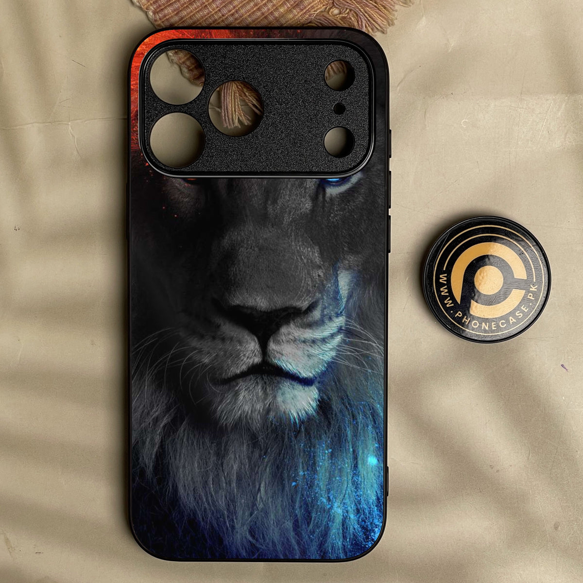 Iphone 18 Pro Max - Tiger Design 4 - Premium Metal Printed Soft Bumper Shock Proof Case