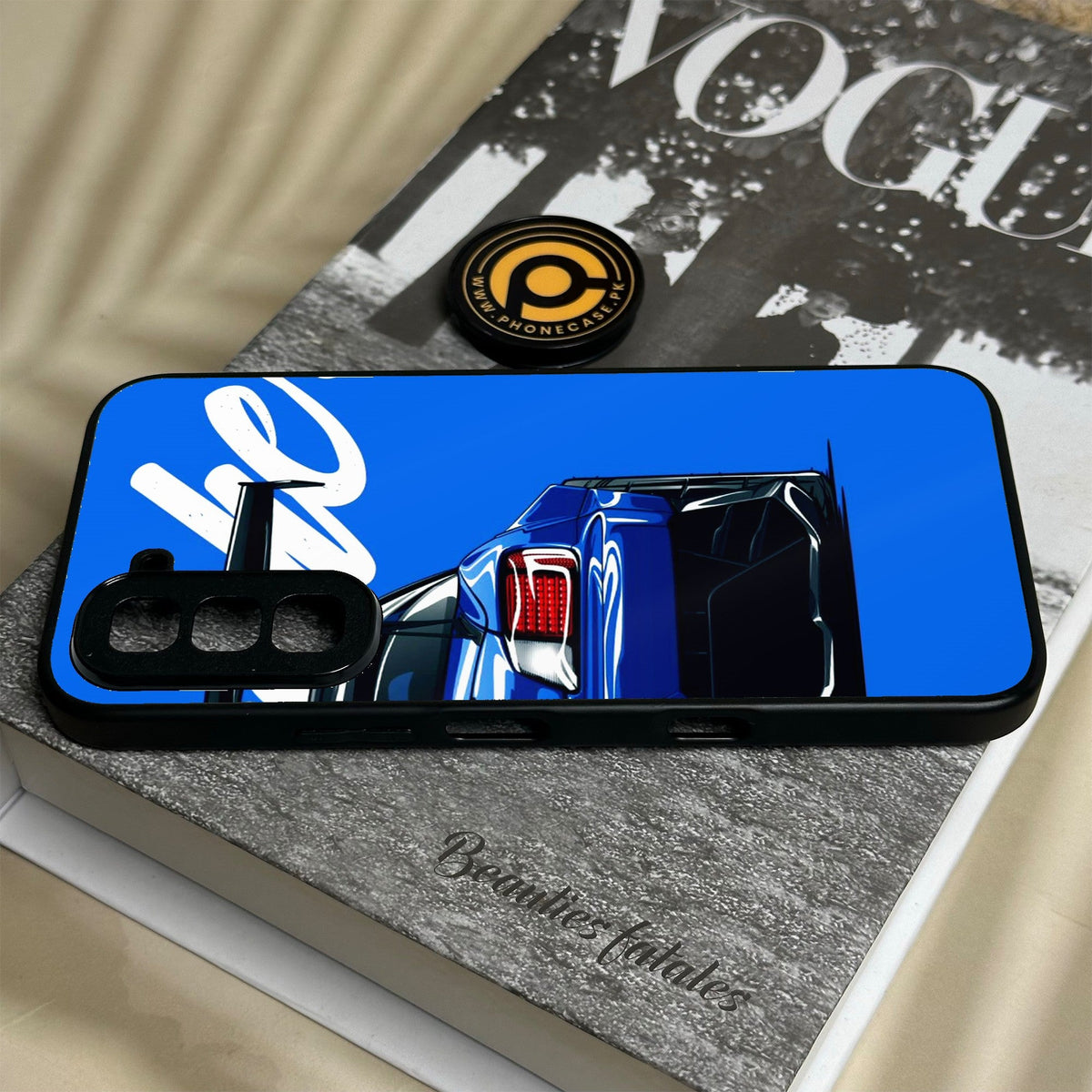 Infinix Hot 70 - Racing Series 2.0 Design 1 - Premium Metal Printed Soft Bumper Shock Proof Case