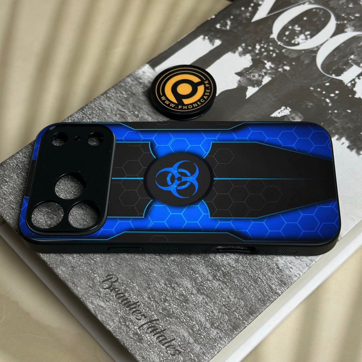 Iphone 18 Pro - Biohazard Design 1 - Premium Metal Printed Soft Bumper Shock Proof Case