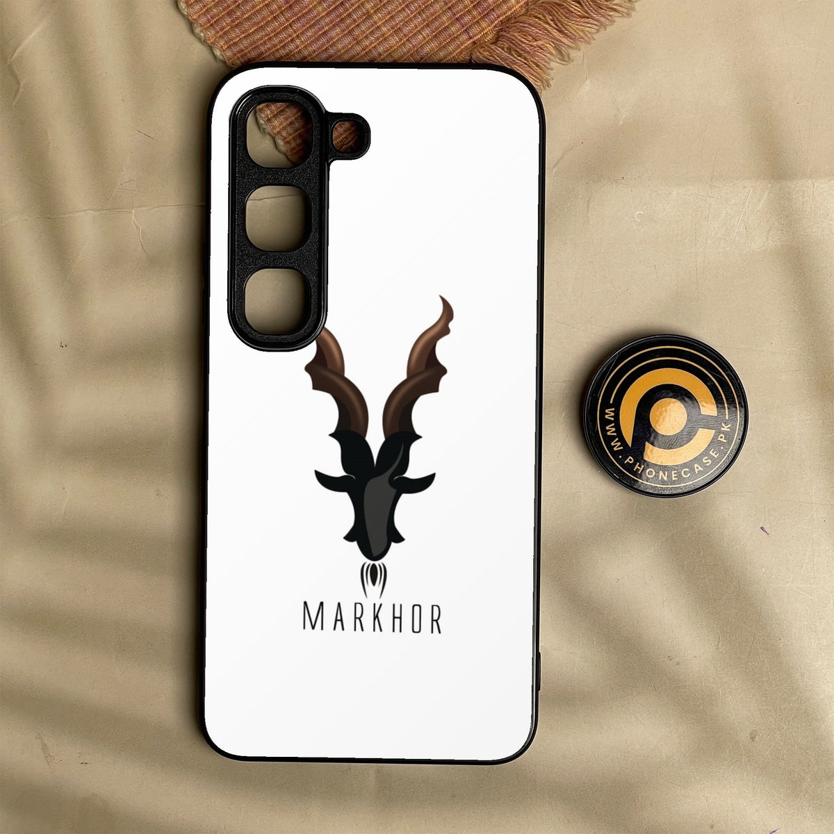 Infinix Hot 70 Pro - Markhor Design 2 - Premium Metal Printed Soft Bumper Shock Proof Case