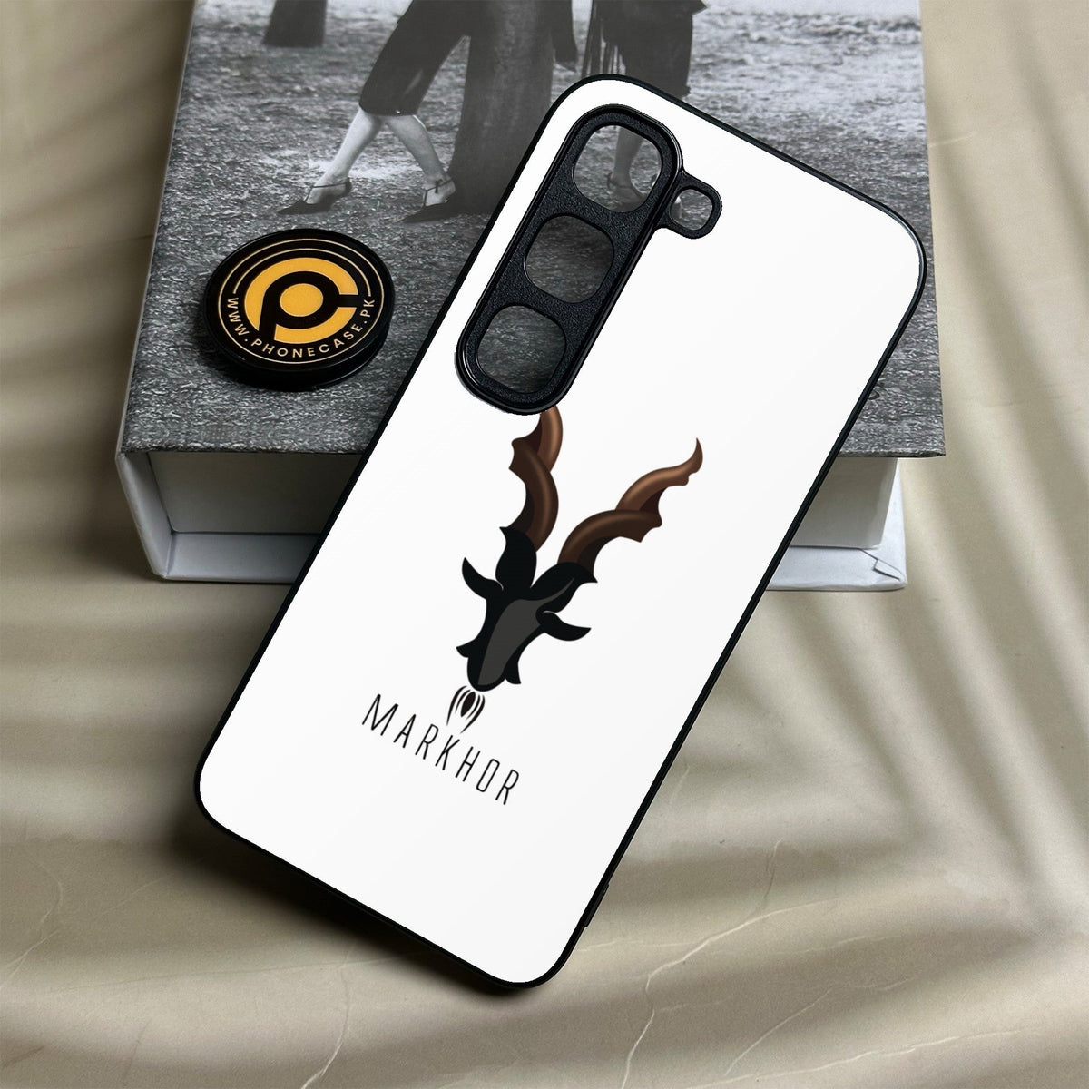 Infinix Hot 70 Pro - Markhor Design 2 - Premium Metal Printed Soft Bumper Shock Proof Case